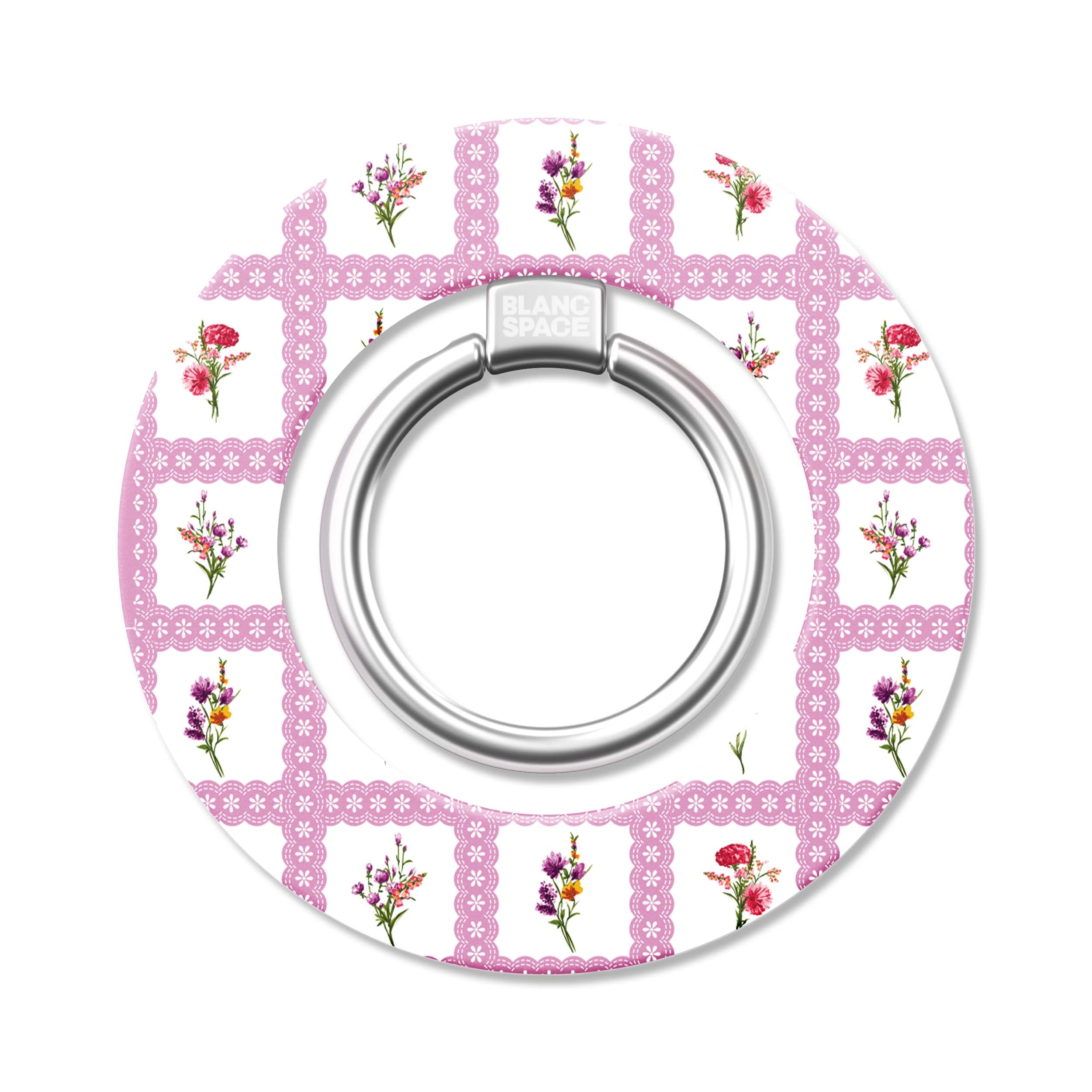 Meadow Wildflowers Magsafe Grip Magsafe Grip White