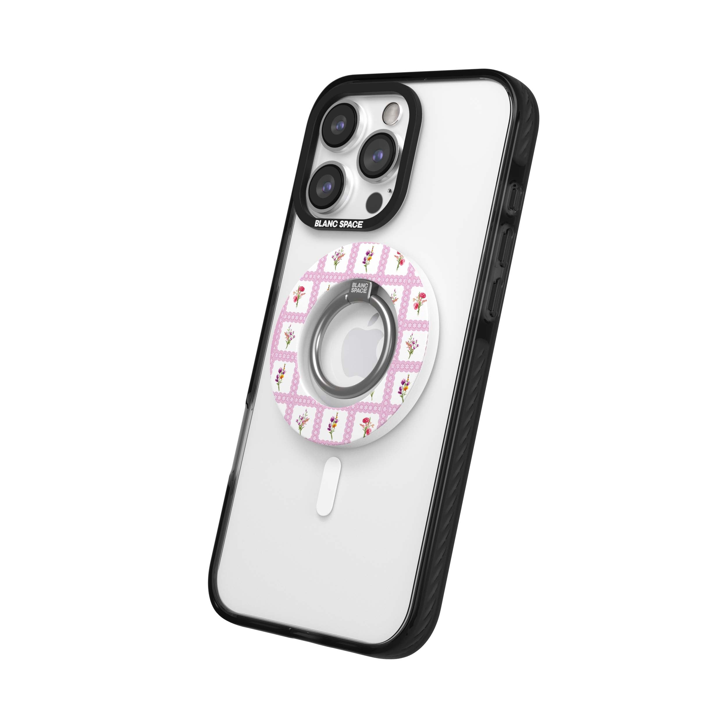 Meadow Wildflowers Magsafe Grip Magsafe Grip White