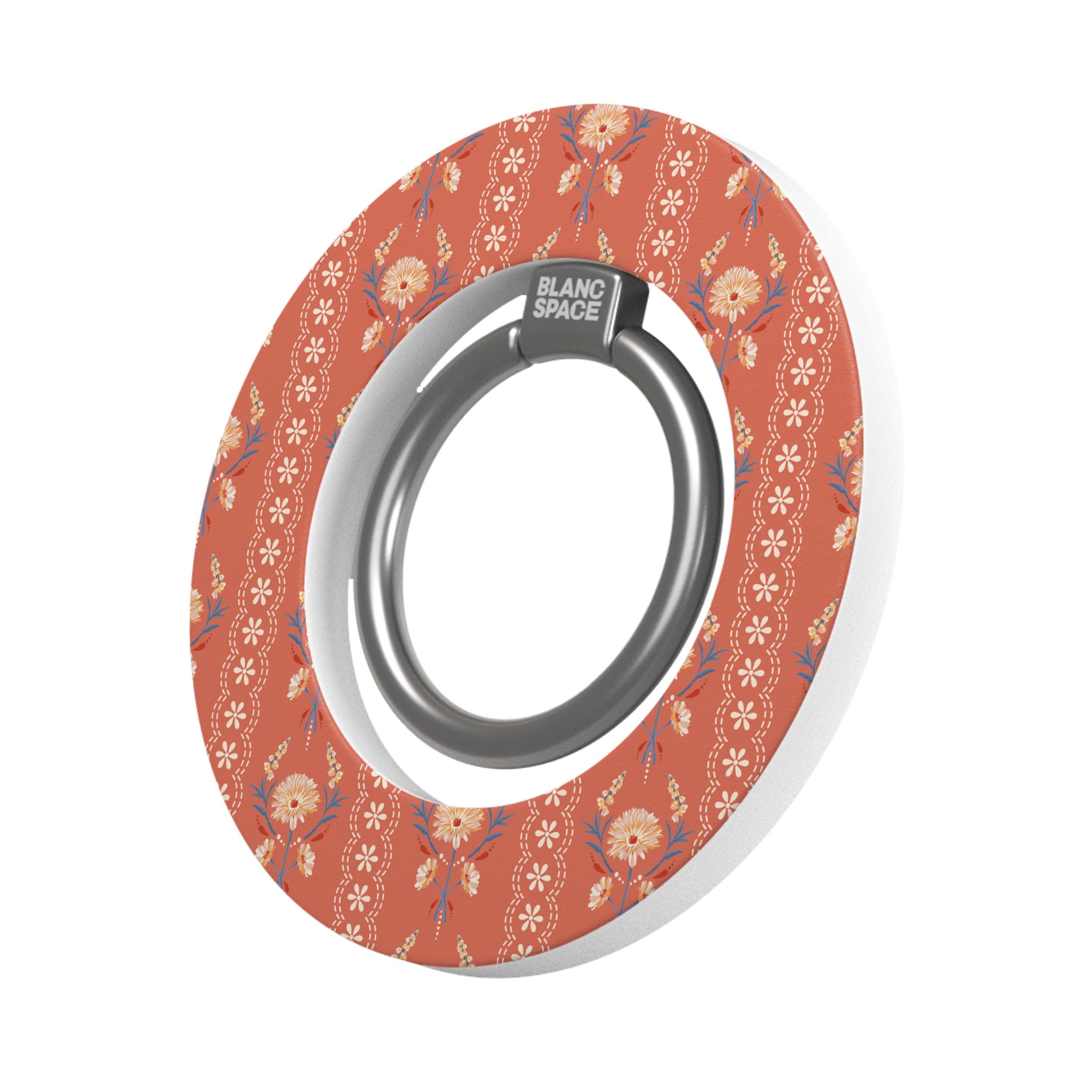 Meadow Wildflowers Magsafe Grip Magsafe Grip White