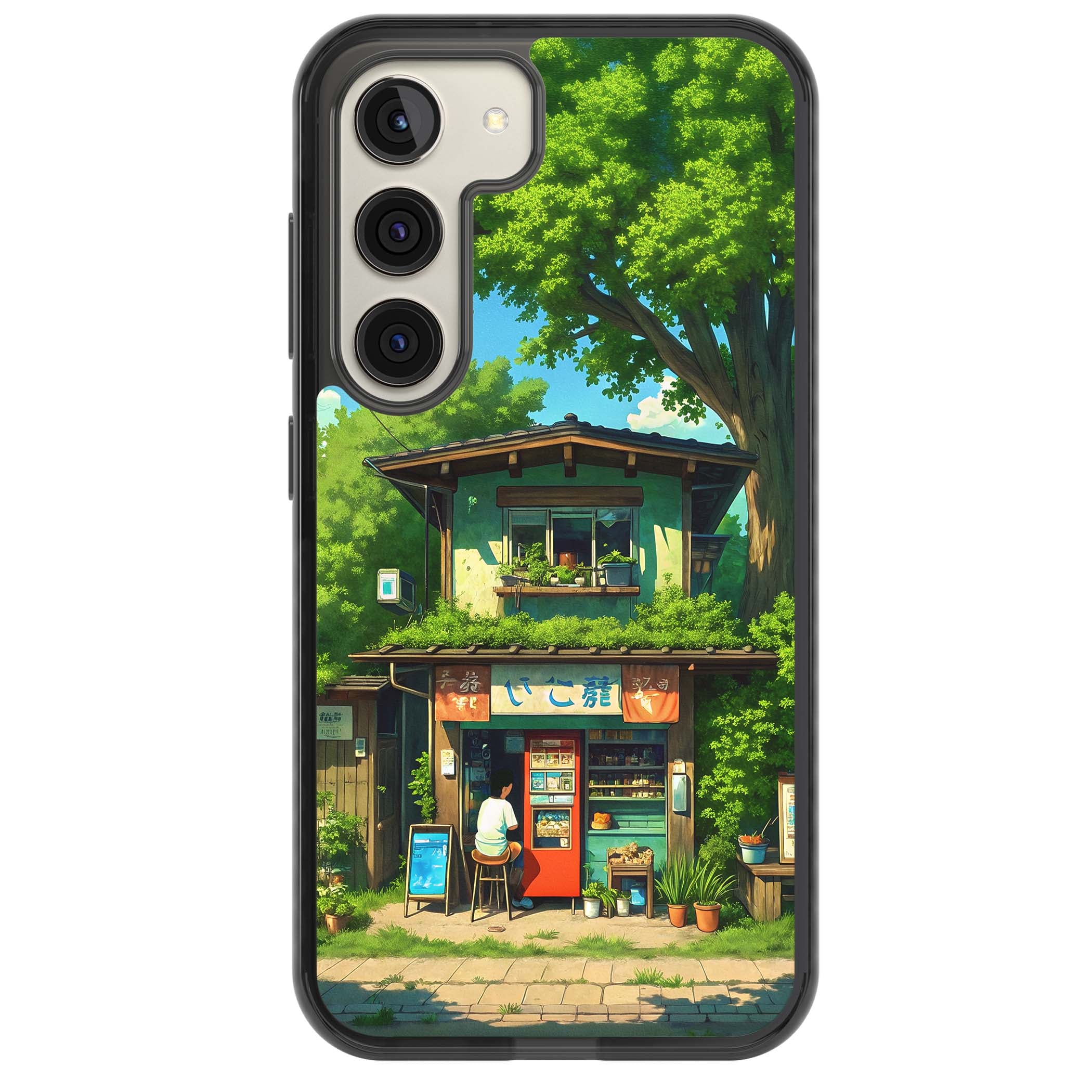 Countryside Kiosk for her iPhone case | Black Impact case for Samsung Galaxy S24, Samsung Galaxy S23, Samsung Galaxy S22