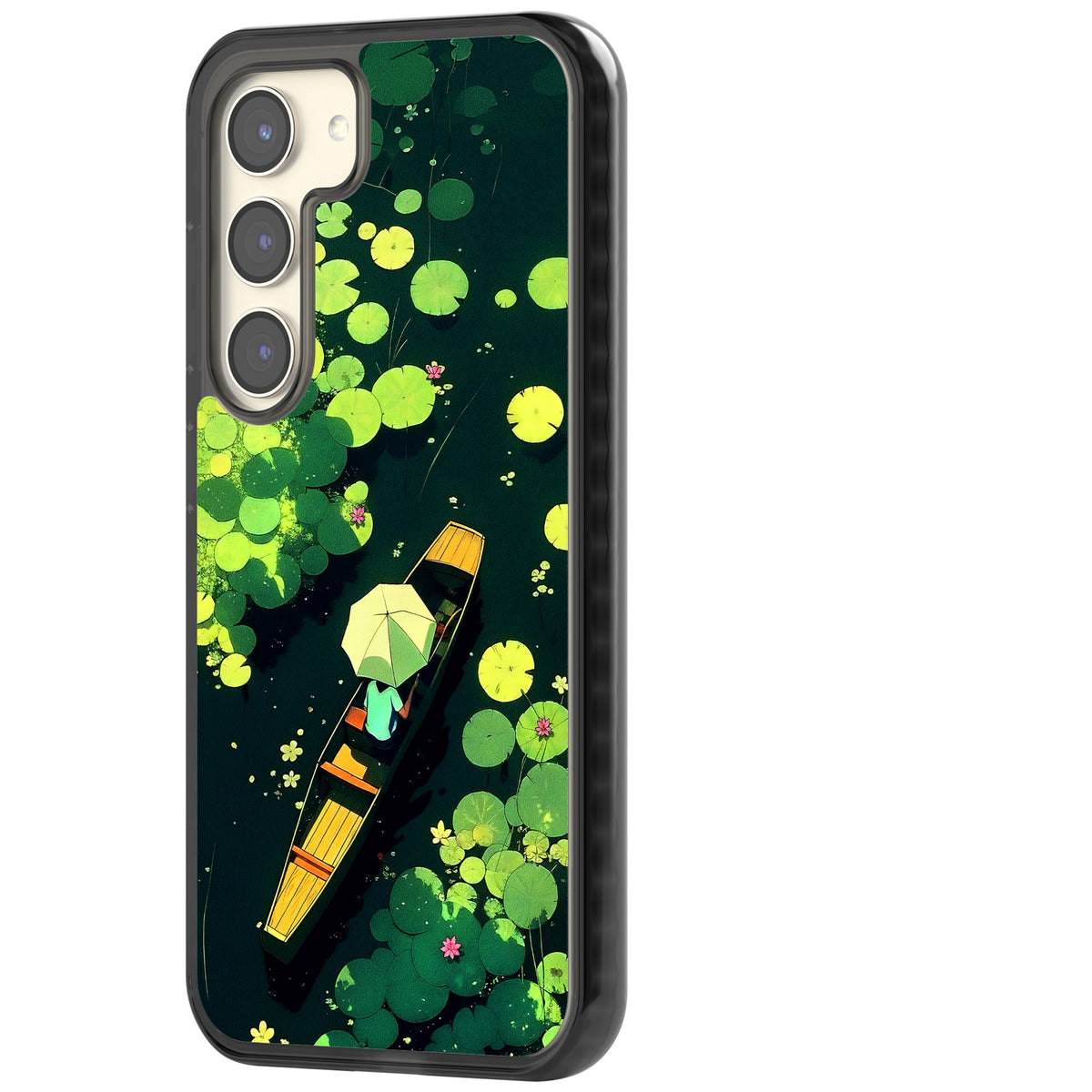 Jade Waters Samsung S22 / Samsung S22 Plus / Samsung S23 / Samsung S23 Plus / Samsung S24 / Samsung S24 Plus Impact Black Phone Case side