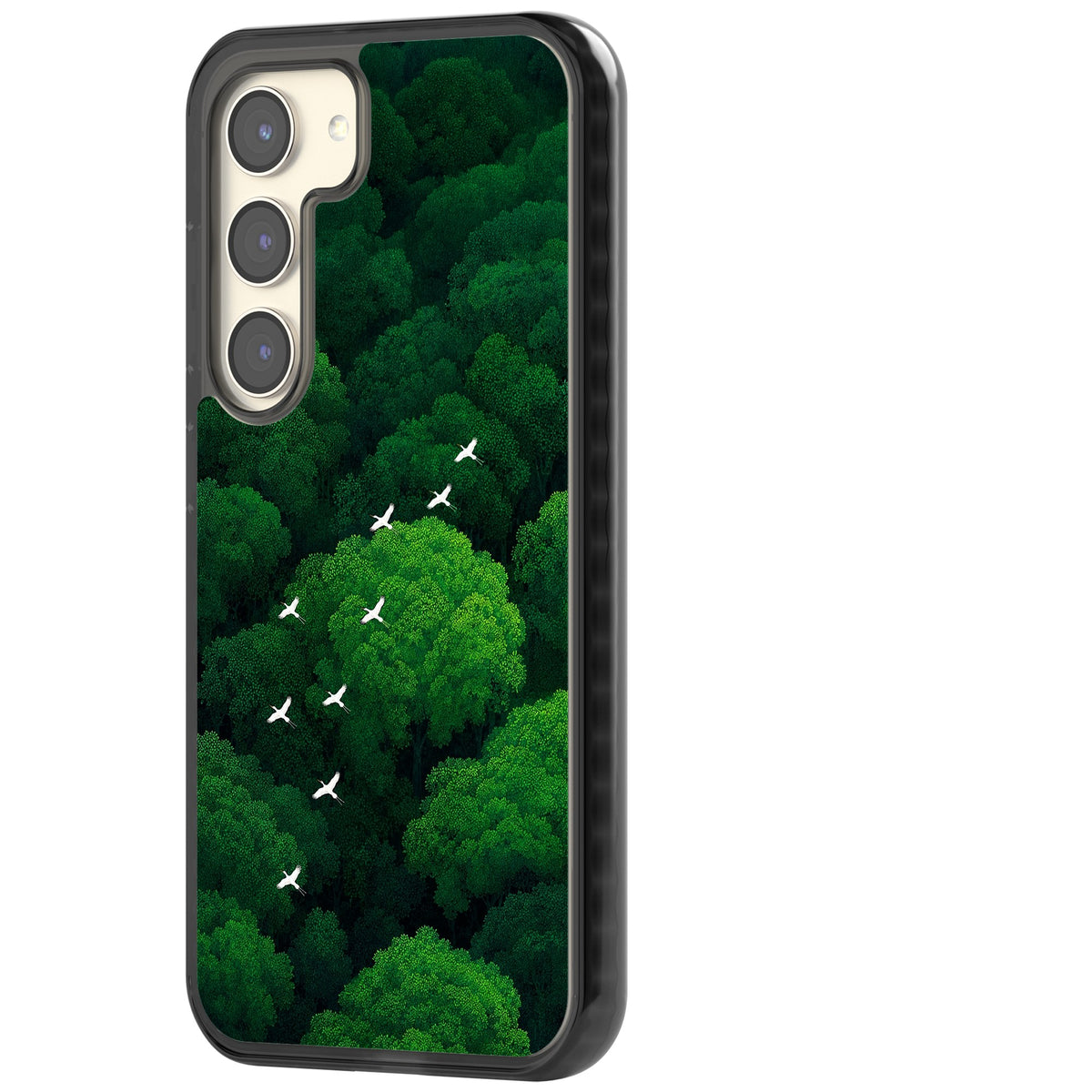 Grove Migration Samsung S22 / Samsung S22 Plus / Samsung S23 / Samsung S23 Plus / Samsung S24 / Samsung S24 Plus Impact Black Phone Case side