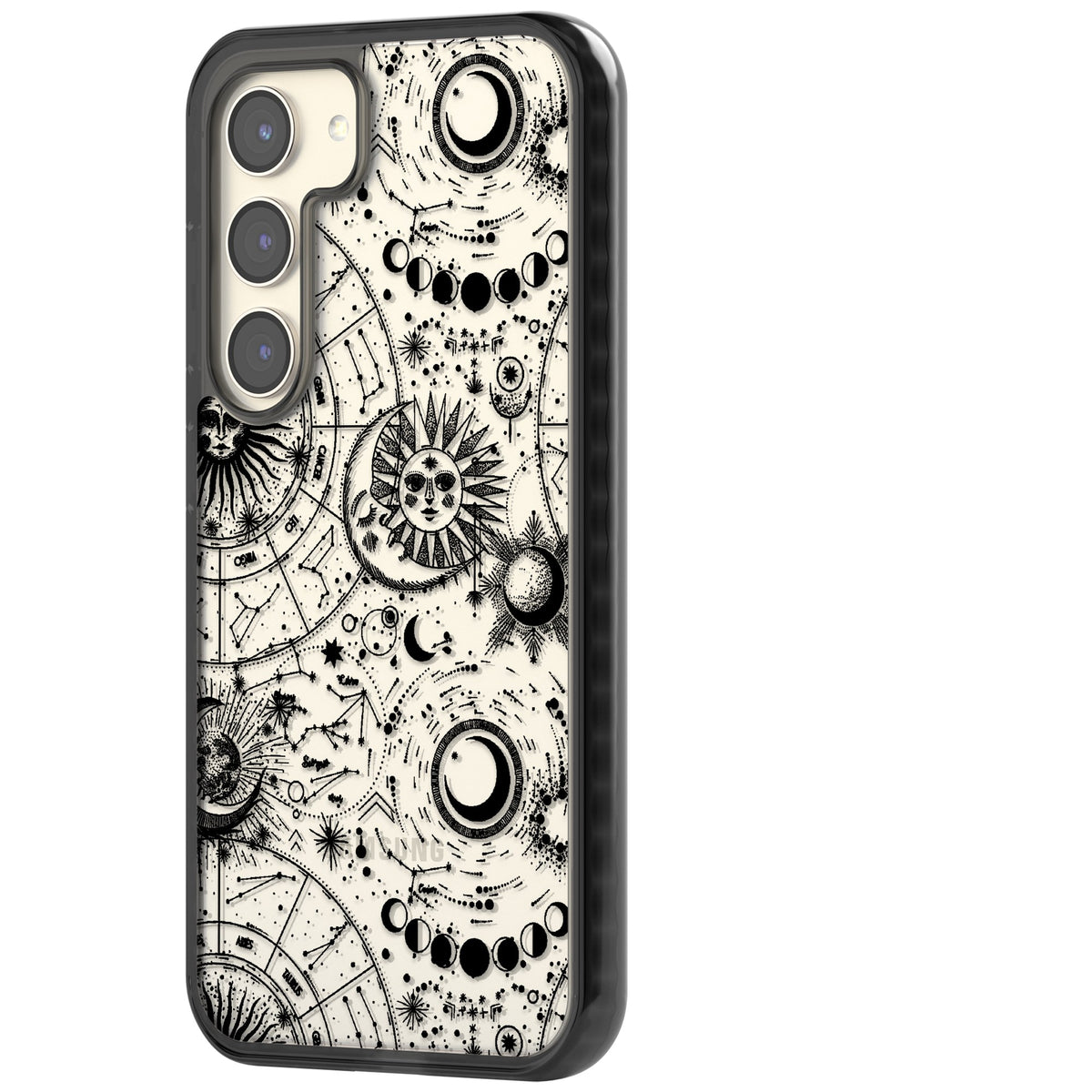 Astral Mystic Samsung S22 / Samsung S22 Plus / Samsung S23 / Samsung S23 Plus / Samsung S24 / Samsung S24 Plus Impact Black Phone Case side