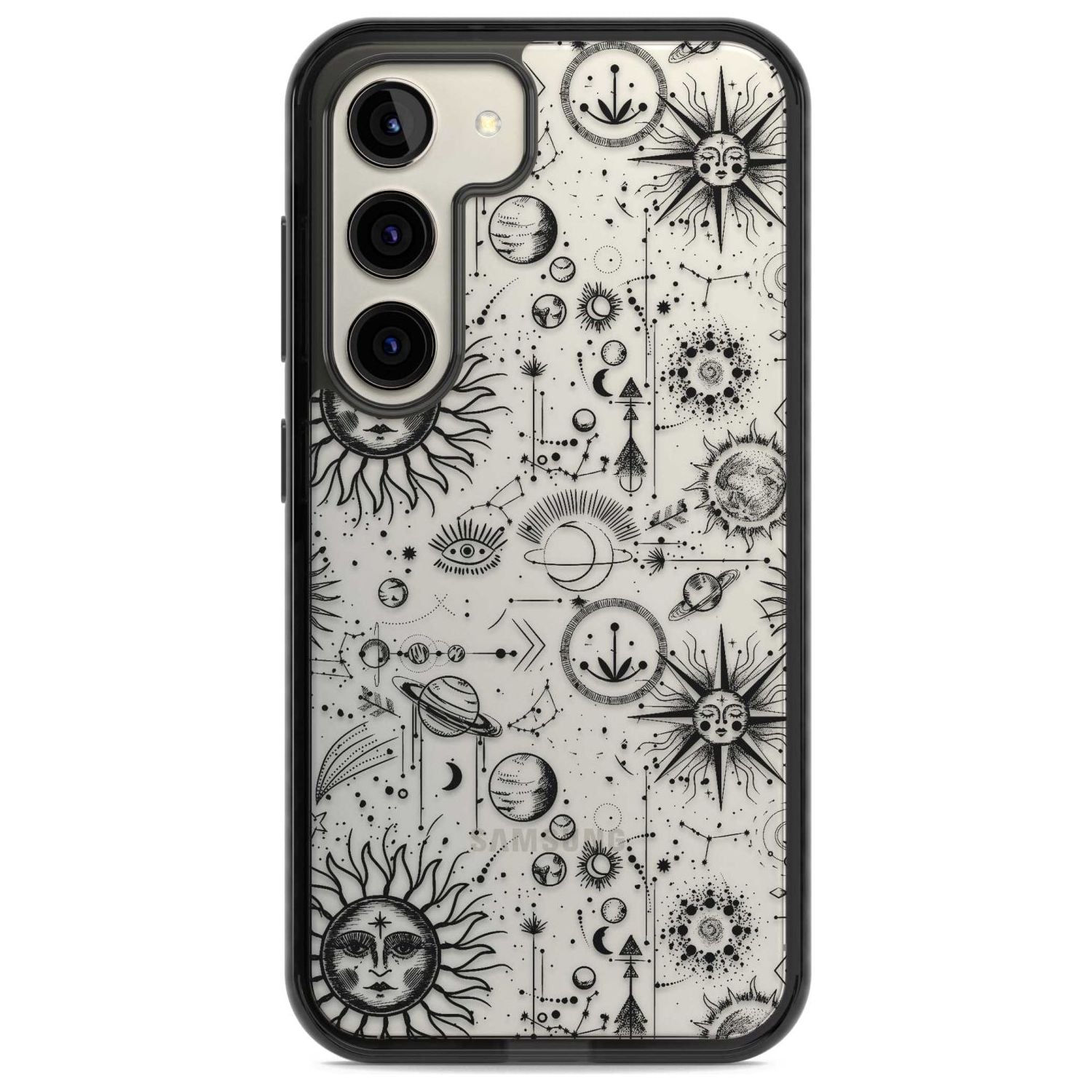 Cosmic Sun & Planets Zodiac