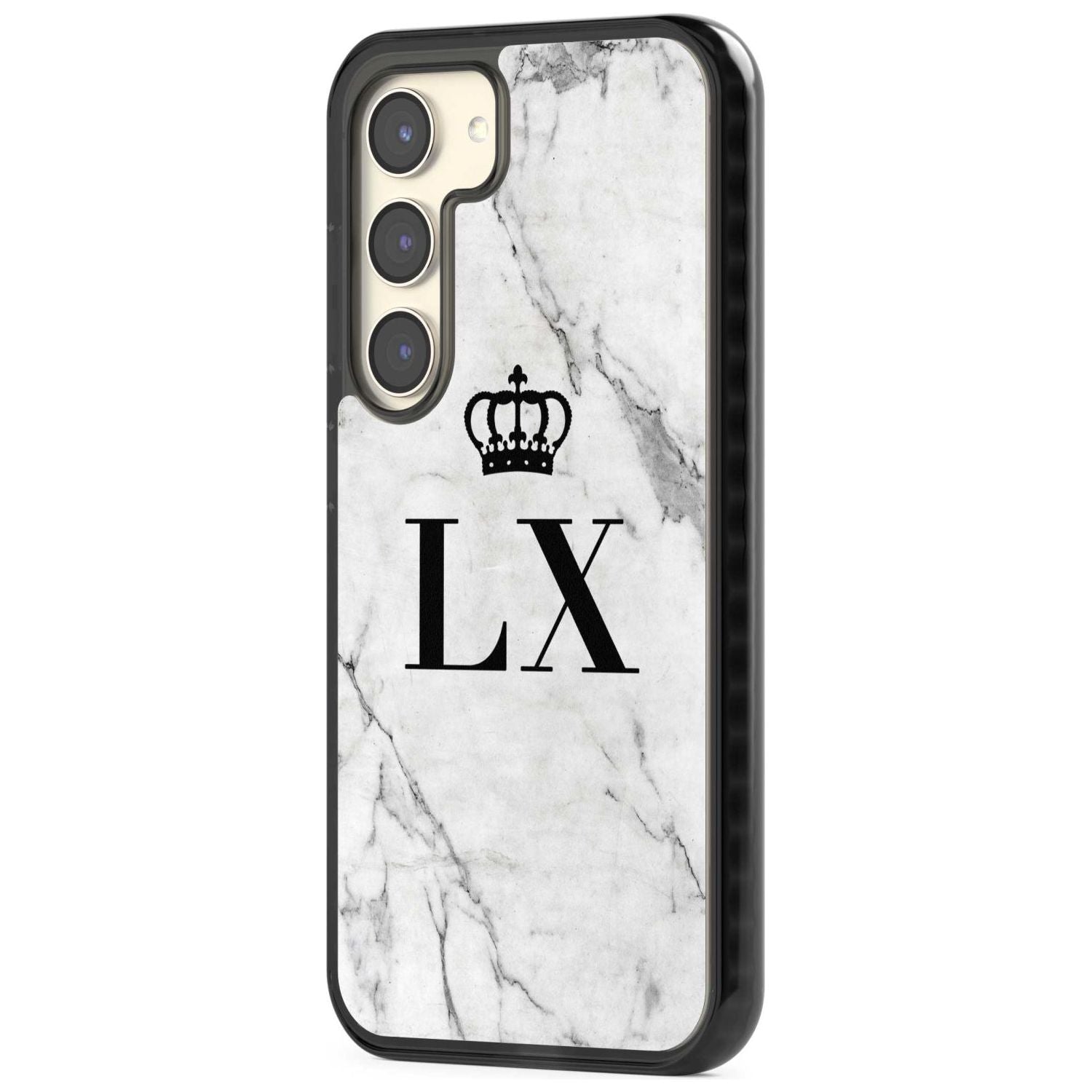 Personalised Initials with Crown on White Marble Custom Phone Case iPhone 15 Pro Max / Black Impact Case,iPhone 15 Plus / Black Impact Case,iPhone 15 Pro / Black Impact Case,iPhone 15 / Black Impact Case,iPhone 15 Pro Max / Impact Case,iPhone 15 Plus / Impact Case,iPhone 15 Pro / Impact Case,iPhone 15 / Impact Case,iPhone 15 Pro Max / Magsafe Black Impact Case,iPhone 15 Plus / Magsafe Black Impact Case,iPhone 15 Pro / Magsafe Black Impact Case,iPhone 15 / Magsafe Black Impact Case,iPhone 14 Pro Max / Black