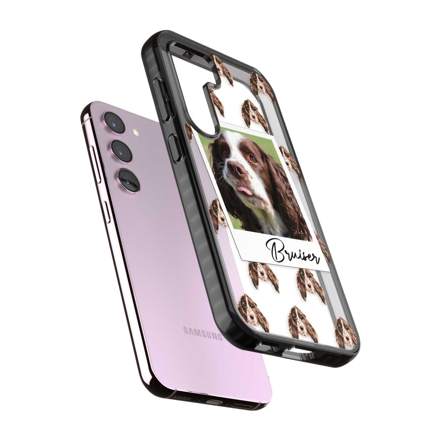 Personalised Springer Spaniel - Dog Photo Custom Phone Case iPhone 15 Pro Max / Black Impact Case,iPhone 15 Plus / Black Impact Case,iPhone 15 Pro / Black Impact Case,iPhone 15 / Black Impact Case,iPhone 15 Pro Max / Impact Case,iPhone 15 Plus / Impact Case,iPhone 15 Pro / Impact Case,iPhone 15 / Impact Case,iPhone 15 Pro Max / Magsafe Black Impact Case,iPhone 15 Plus / Magsafe Black Impact Case,iPhone 15 Pro / Magsafe Black Impact Case,iPhone 15 / Magsafe Black Impact Case,iPhone 14 Pro Max / Black Impact