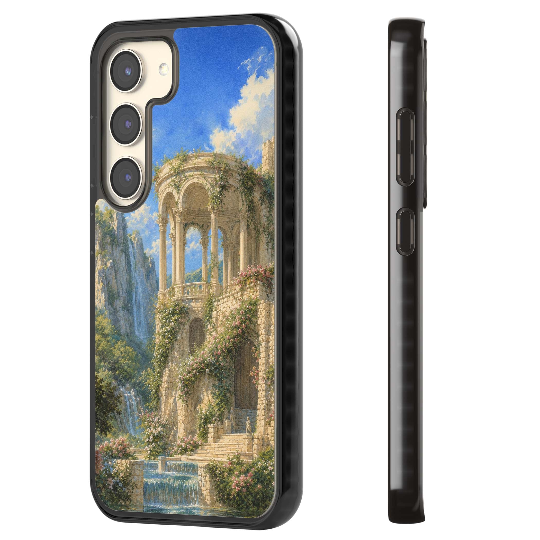 Palace Pavilion fairycore iPhone case | Black Impact case for Samsung Galaxy S24, Samsung Galaxy S23, Samsung Galaxy S22