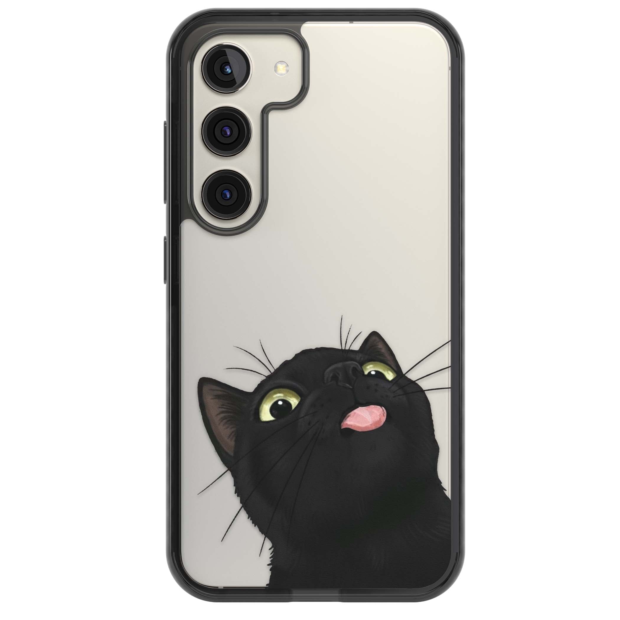 Black Cat Energy for her iPhone case | Black Impact case for Samsung Galaxy S24, Samsung Galaxy S23, Samsung Galaxy S22
