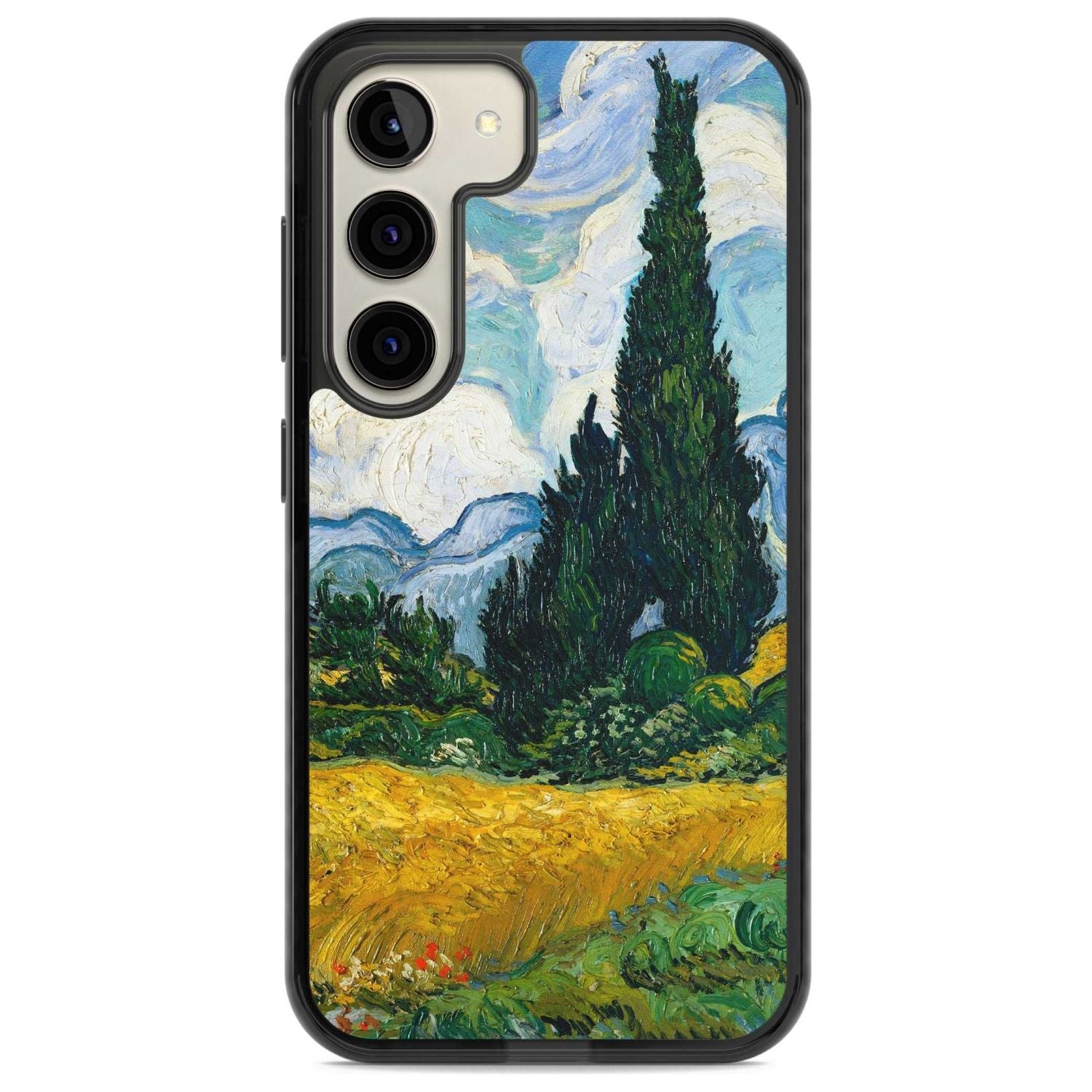 Wheat Field With Cypresses By Vincent Van Gogh