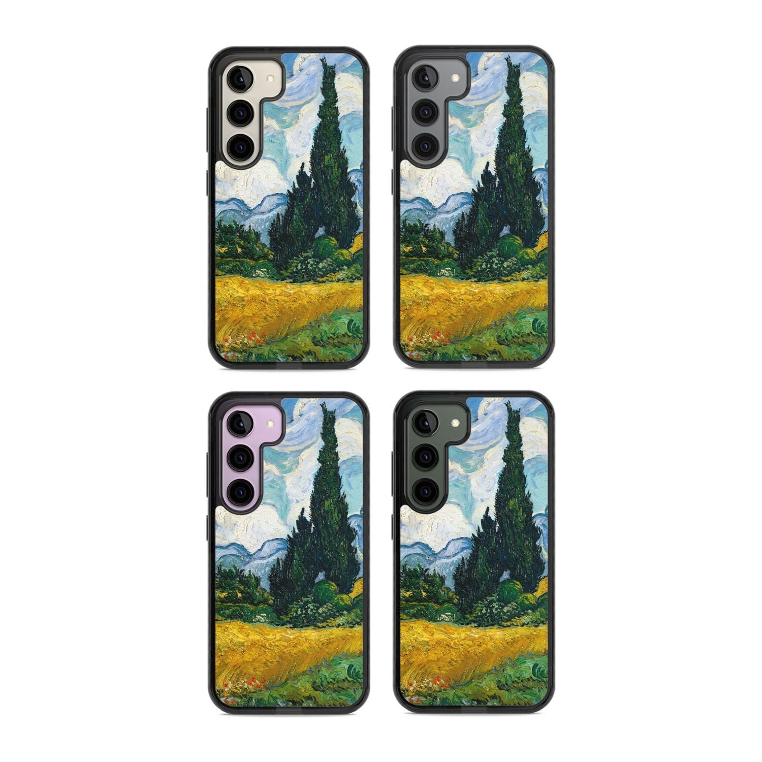 Wheat Field With Cypresses By Vincent Van Gogh