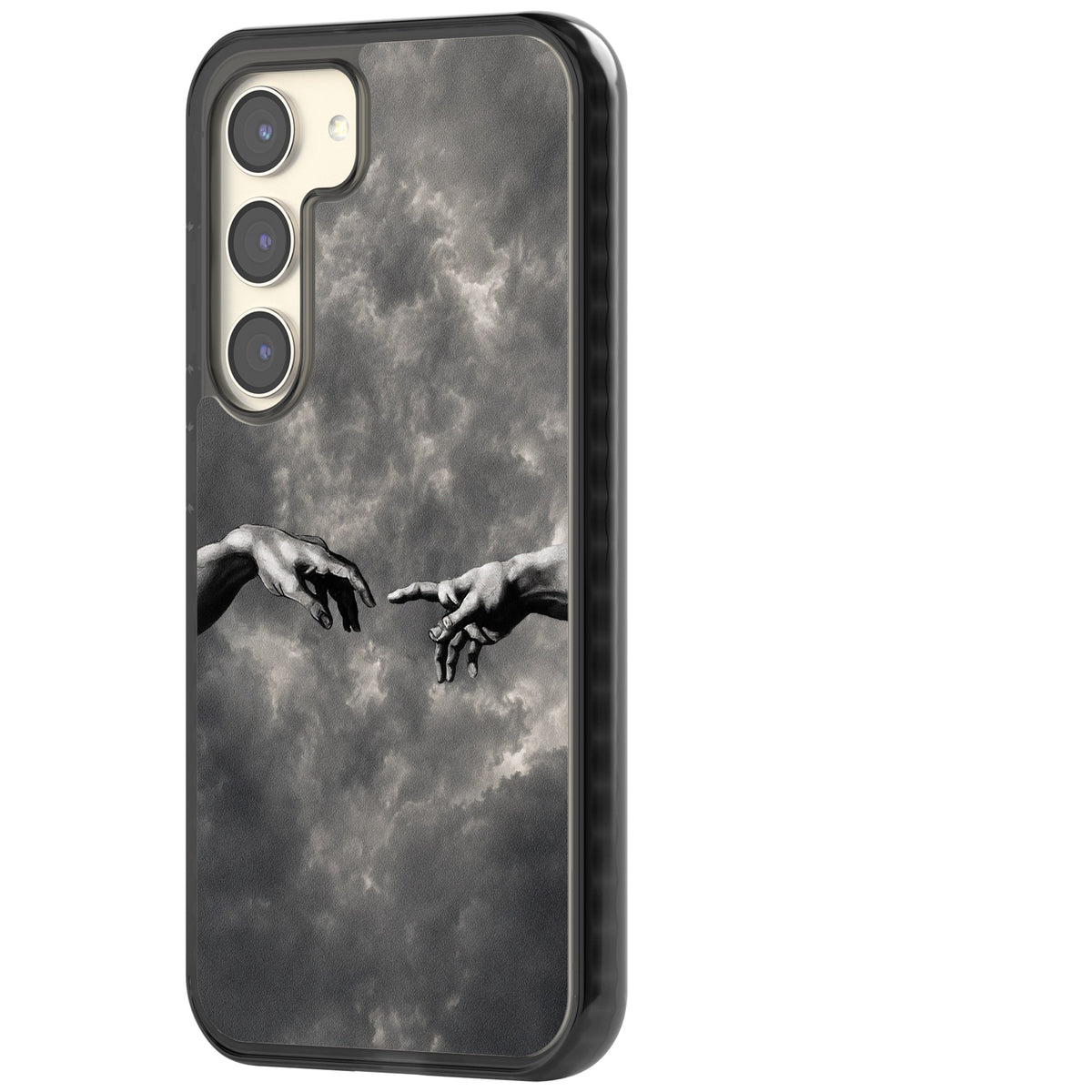 Creation Samsung S22 / Samsung S22 Plus / Samsung S23 / Samsung S23 Plus / Samsung S24 / Samsung S24 Plus Impact Black Phone Case side