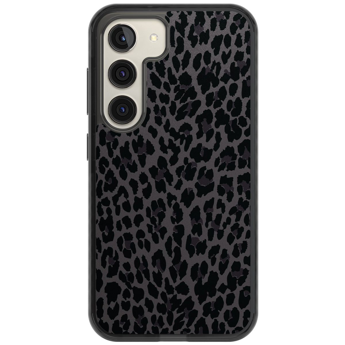 Dark Animal Print Samsung S22 / Samsung S22 Plus / Samsung S23 / Samsung S23 Plus / Samsung S24 / Samsung S24 Plus Impact Black Phone Case front