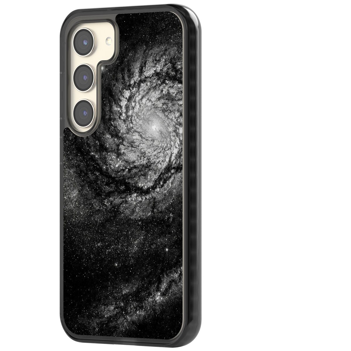 Cosmic Spiral Samsung S22 / Samsung S22 Plus / Samsung S23 / Samsung S23 Plus / Samsung S24 / Samsung S24 Plus Impact Black Phone Case side