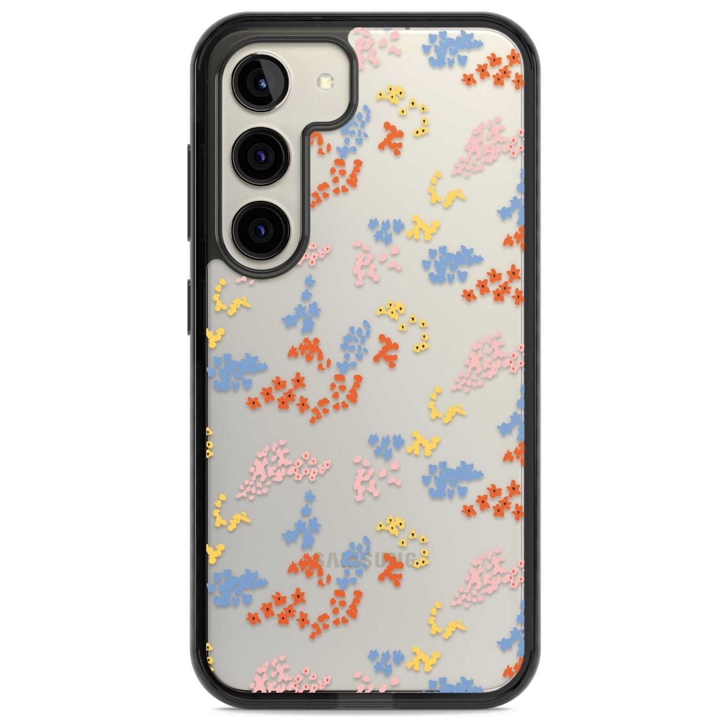 Floral Confetti: Transparent Delight