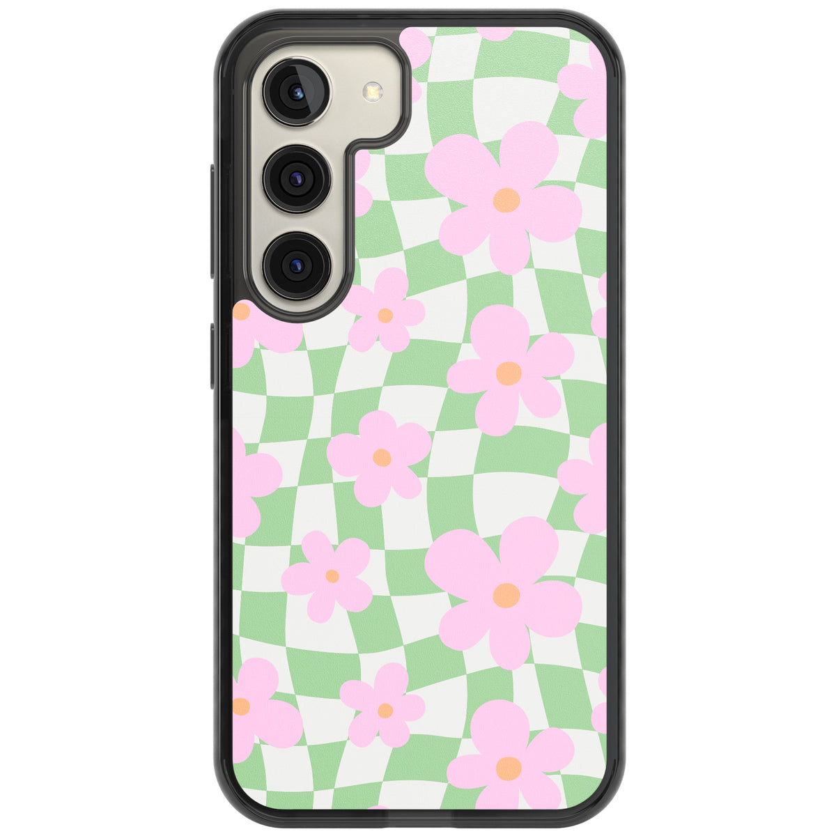 Spring Picnic Samsung S22 / Samsung S22 Plus / Samsung S23 / Samsung S23 Plus / Samsung S24 / Samsung S24 Plus Impact Black Phone Case front