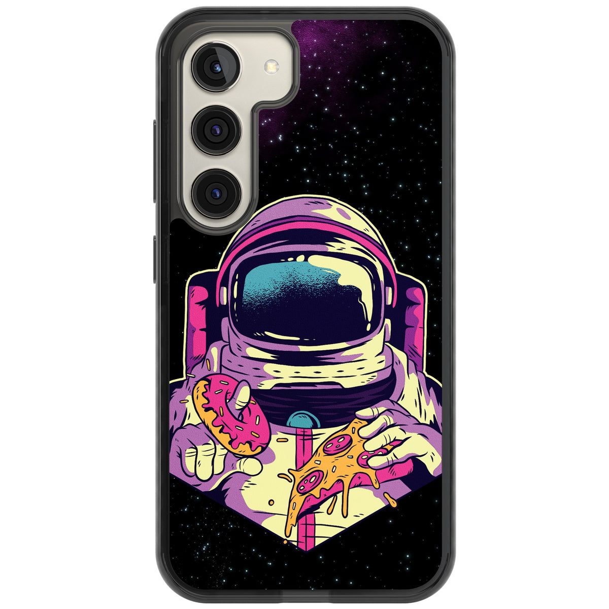 Astro Cheat Meal Samsung S22 / Samsung S22 Plus / Samsung S23 / Samsung S23 Plus / Samsung S24 / Samsung S24 Plus Impact Black Phone Case front