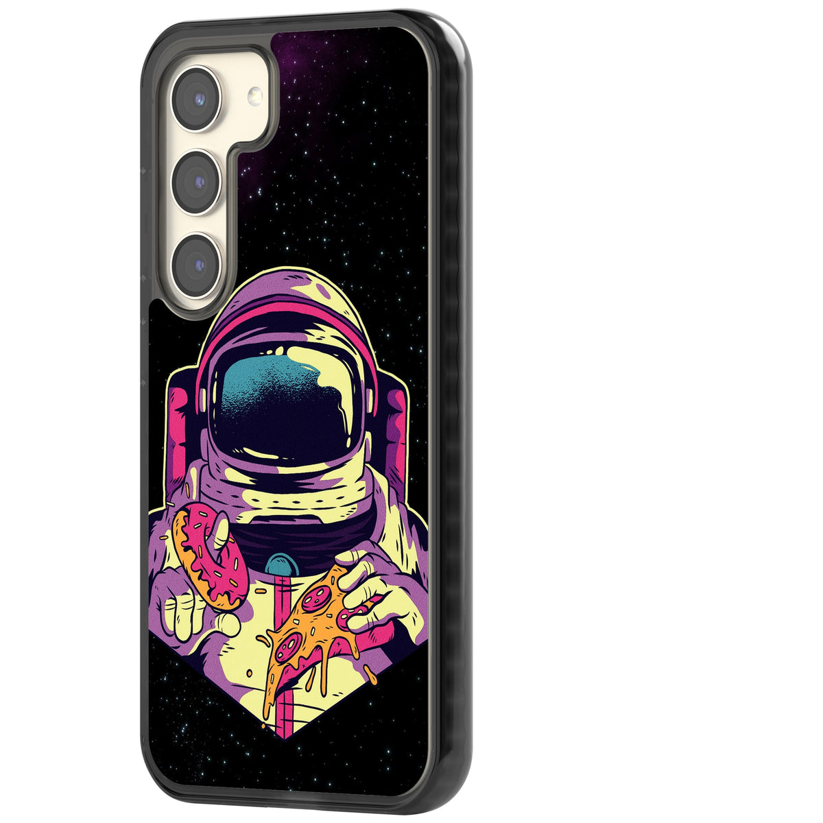 Astro Cheat Meal Samsung S22 / Samsung S22 Plus / Samsung S23 / Samsung S23 Plus / Samsung S24 / Samsung S24 Plus Impact Black Phone Case side