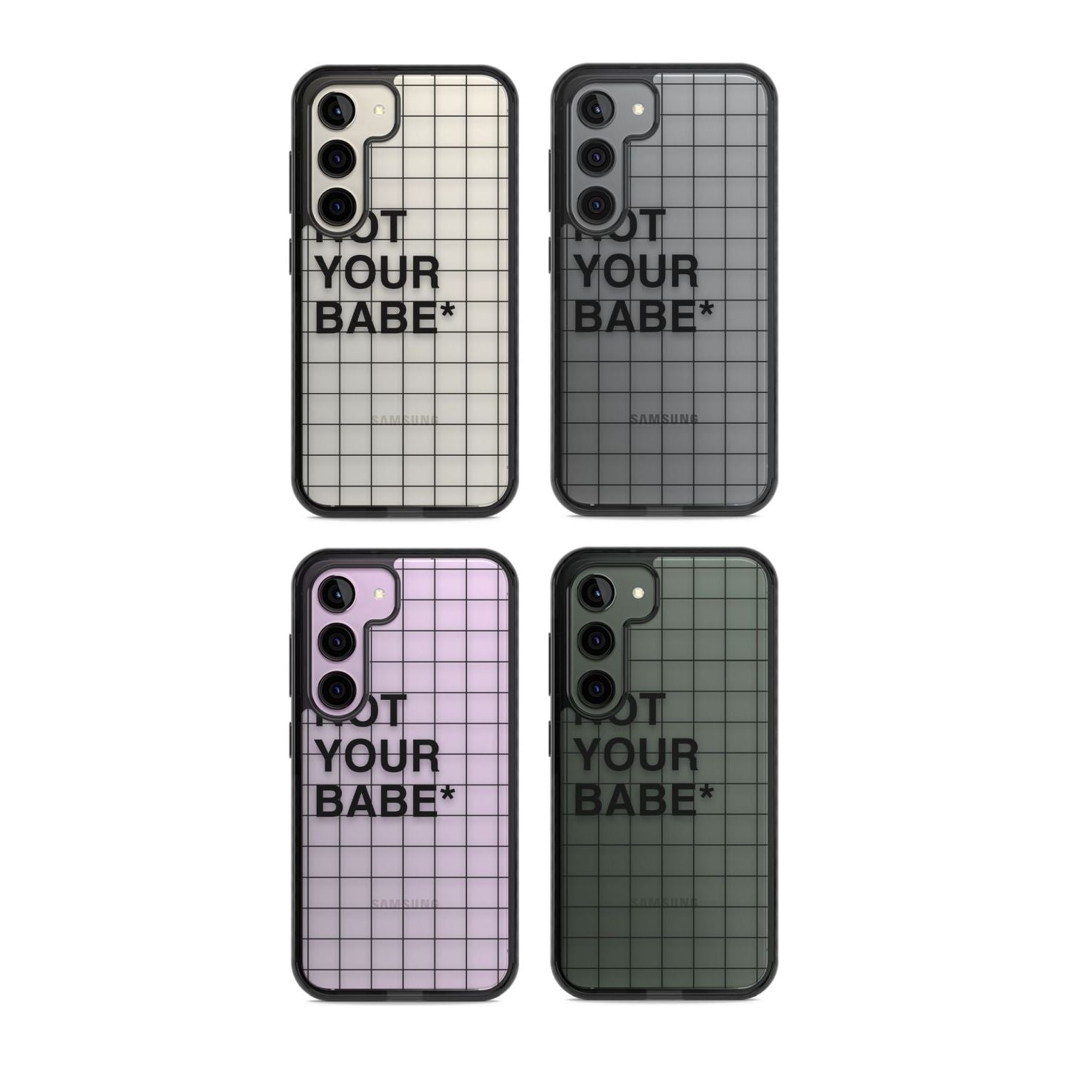 Grid Pattern Not Your Babe Phone Case iPhone 15 Pro Max / Black Impact Case,iPhone 15 Plus / Black Impact Case,iPhone 15 Pro / Black Impact Case,iPhone 15 / Black Impact Case,iPhone 15 Pro Max / Impact Case,iPhone 15 Plus / Impact Case,iPhone 15 Pro / Impact Case,iPhone 15 / Impact Case,iPhone 15 Pro Max / Magsafe Black Impact Case,iPhone 15 Plus / Magsafe Black Impact Case,iPhone 15 Pro / Magsafe Black Impact Case,iPhone 15 / Magsafe Black Impact Case,iPhone 14 Pro Max / Black Impact Case,iPhone 14 Plus /