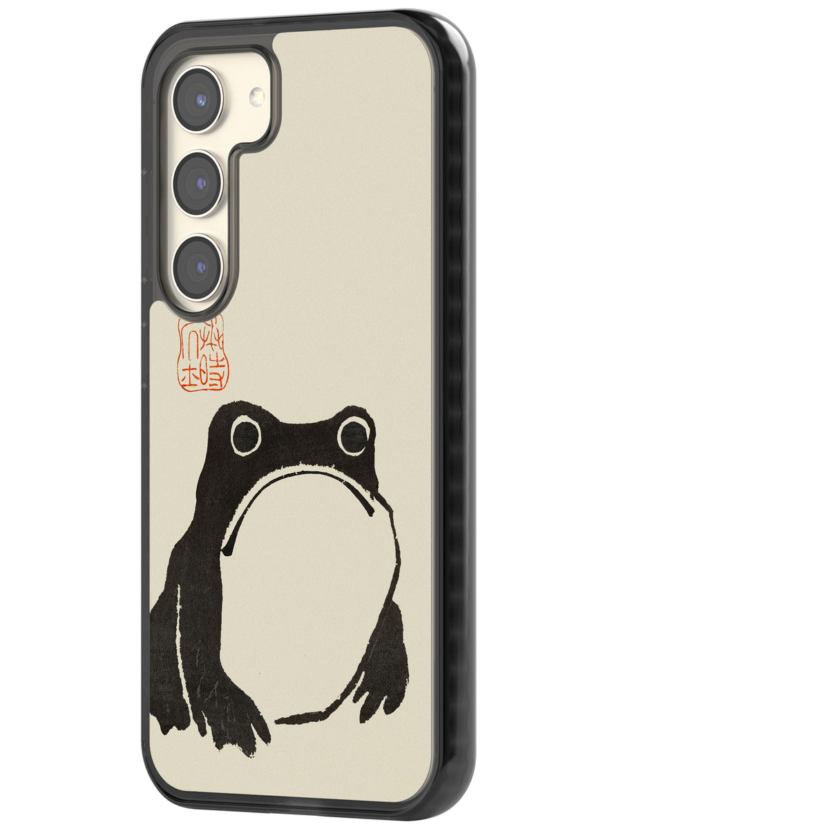 Matsumoto Hoji Samsung S22 / Samsung S22 Plus / Samsung S23 / Samsung S23 Plus / Samsung S24 / Samsung S24 Plus Impact Black Phone Case side