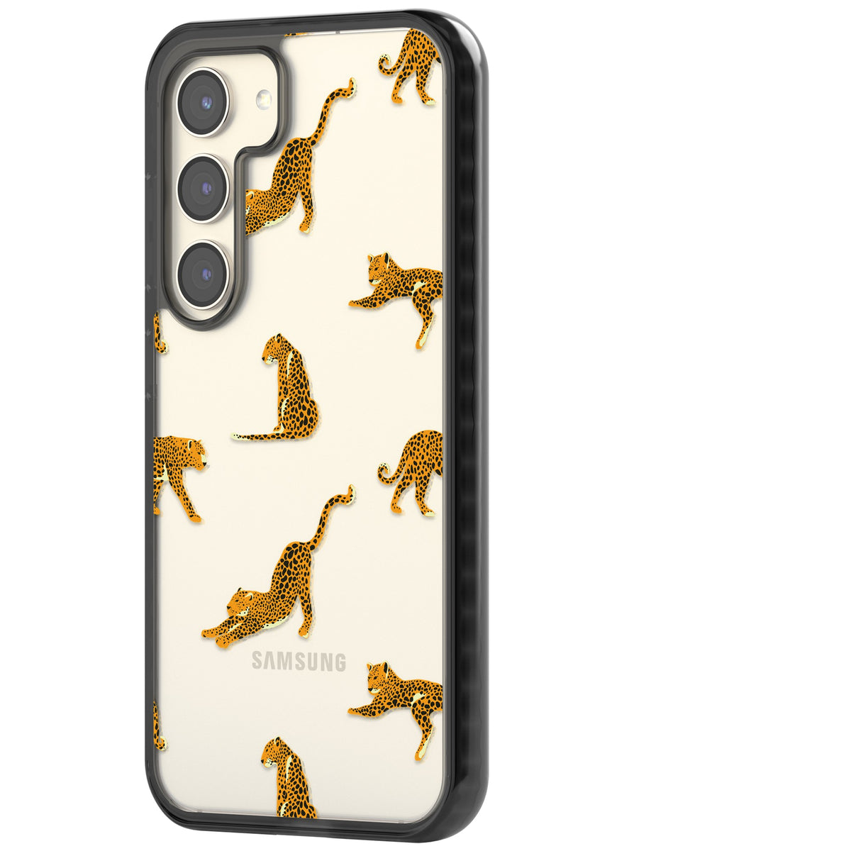 Wild Amber Samsung S22 / Samsung S22 Plus / Samsung S23 / Samsung S23 Plus / Samsung S24 / Samsung S24 Plus Impact Black Phone Case side