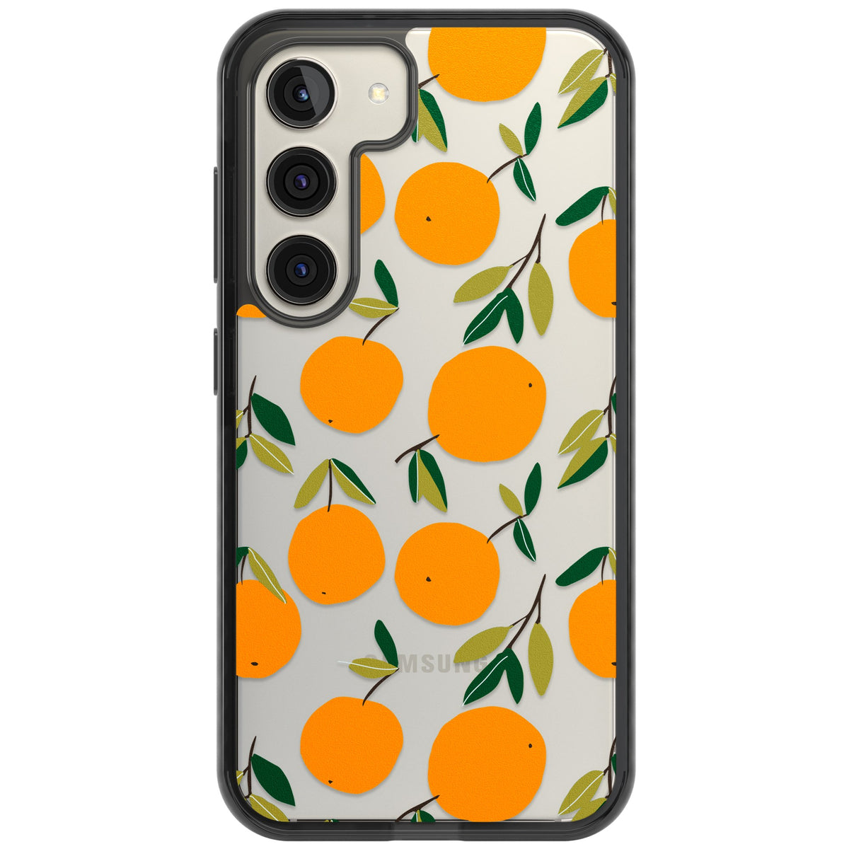Citrus Grove Samsung S22 / Samsung S22 Plus / Samsung S23 / Samsung S23 Plus / Samsung S24 / Samsung S24 Plus Impact Black Phone Case front