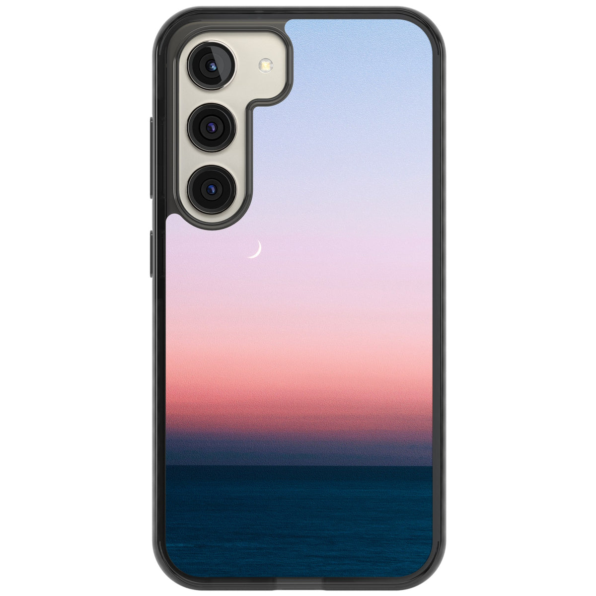 Twilight Horizon Samsung S22 / Samsung S22 Plus / Samsung S23 / Samsung S23 Plus / Samsung S24 / Samsung S24 Plus Impact Black Phone Case front