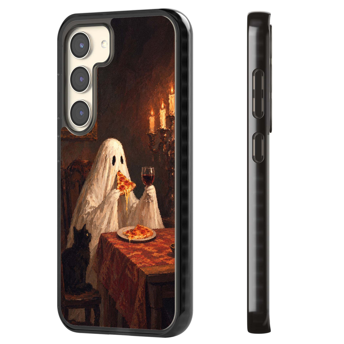 Lonely Night In art iPhone case | Black Impact case for Samsung Galaxy S24, Samsung Galaxy S23, Samsung Galaxy S22