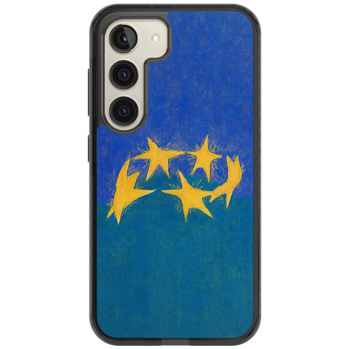 Star Boogie Samsung S22 / Samsung S22 Plus / Samsung S23 / Samsung S23 Plus / Samsung S24 / Samsung S24 Plus Impact Black Phone Case front