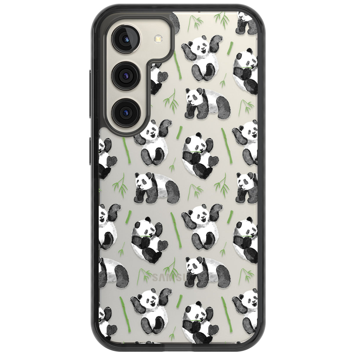 Bamboo Babies Samsung S22 / Samsung S22 Plus / Samsung S23 / Samsung S23 Plus / Samsung S24 / Samsung S24 Plus Impact Black Phone Case front