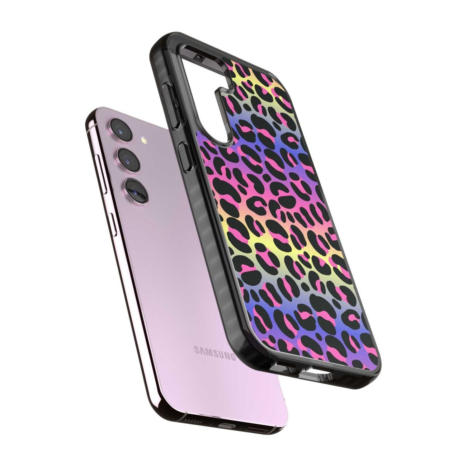 Rainbow Gradient Leopard