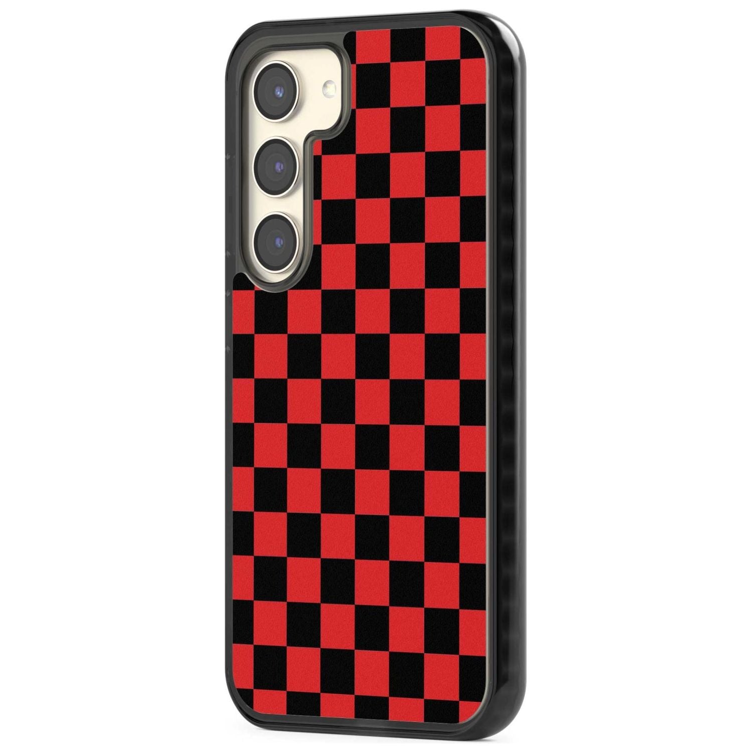 Red Black Checkered