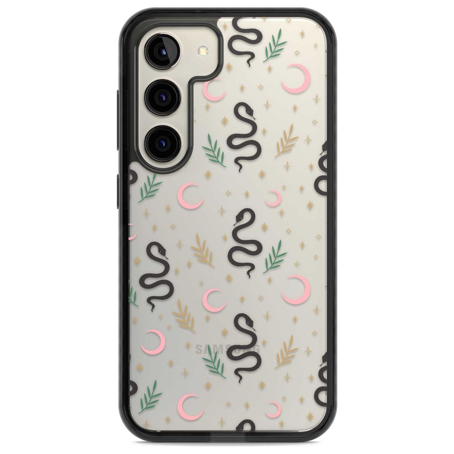 Snake & Moon Pattern