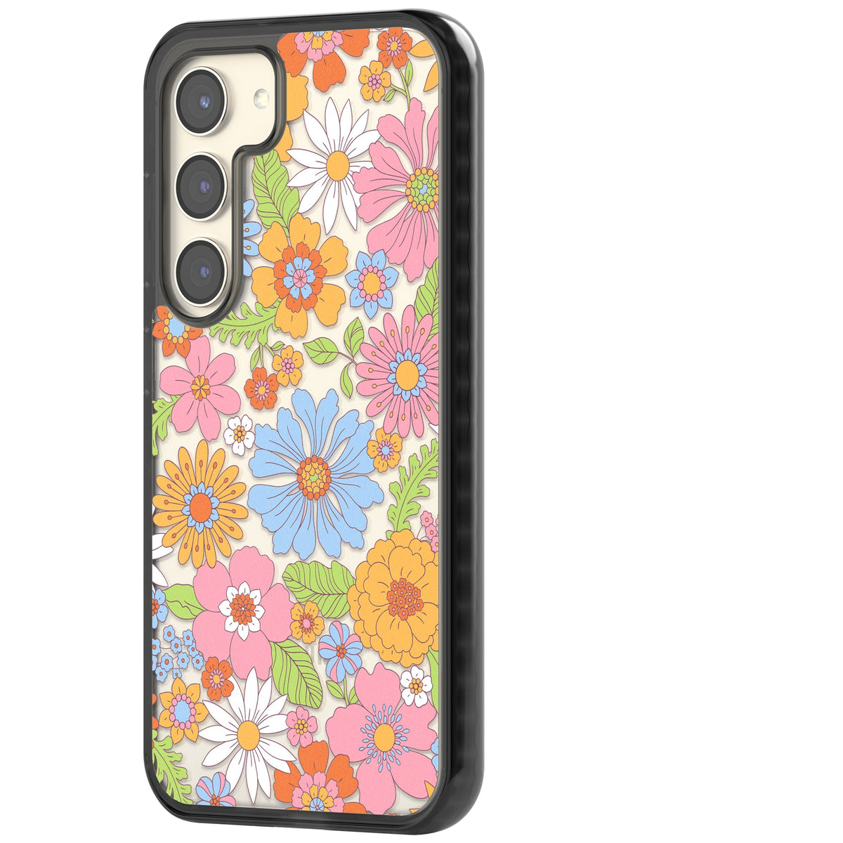 Spring Sonnet Samsung S22 / Samsung S22 Plus / Samsung S23 / Samsung S23 Plus / Samsung S24 / Samsung S24 Plus Impact Black Phone Case side