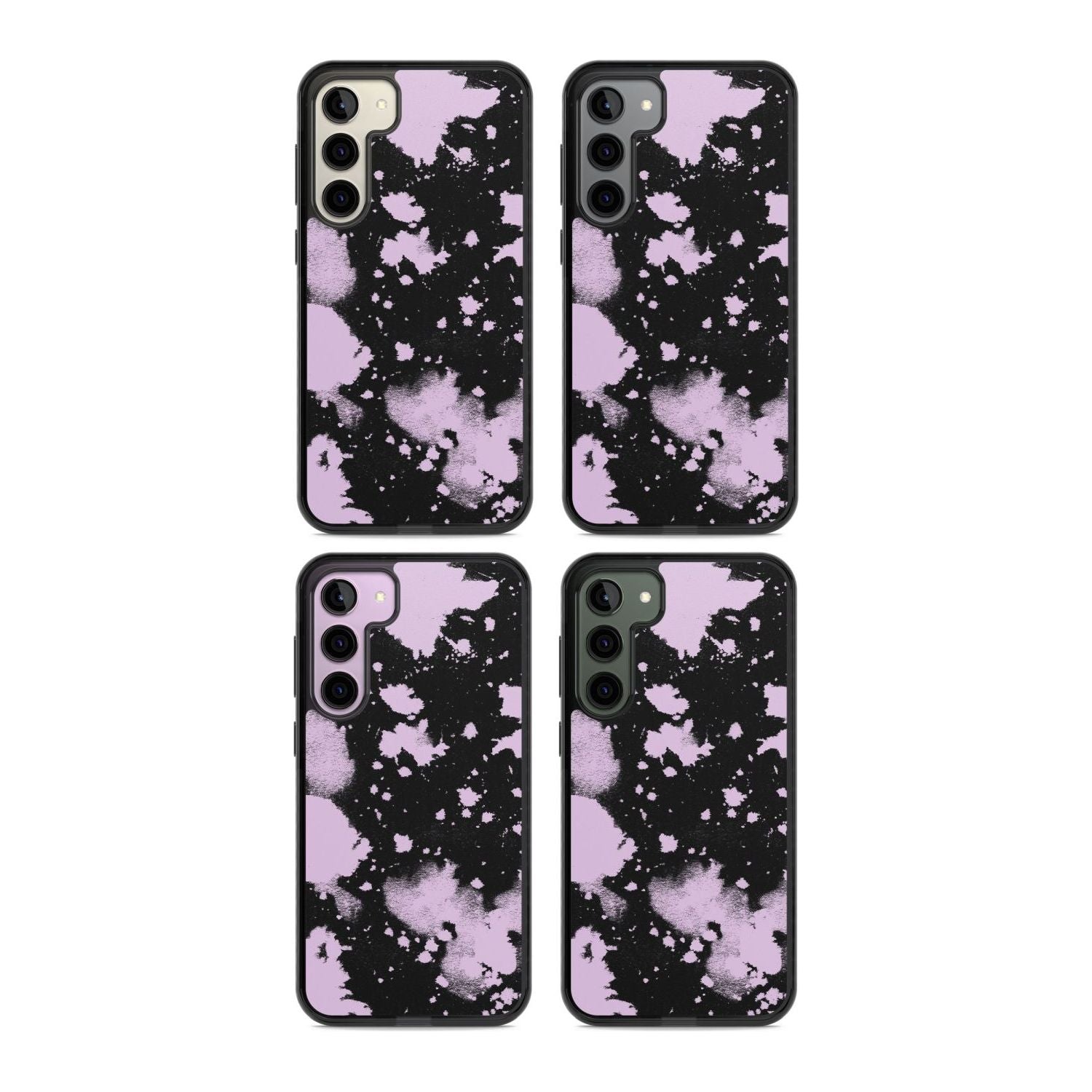 Pink & Black Acid Wash Tie Dye