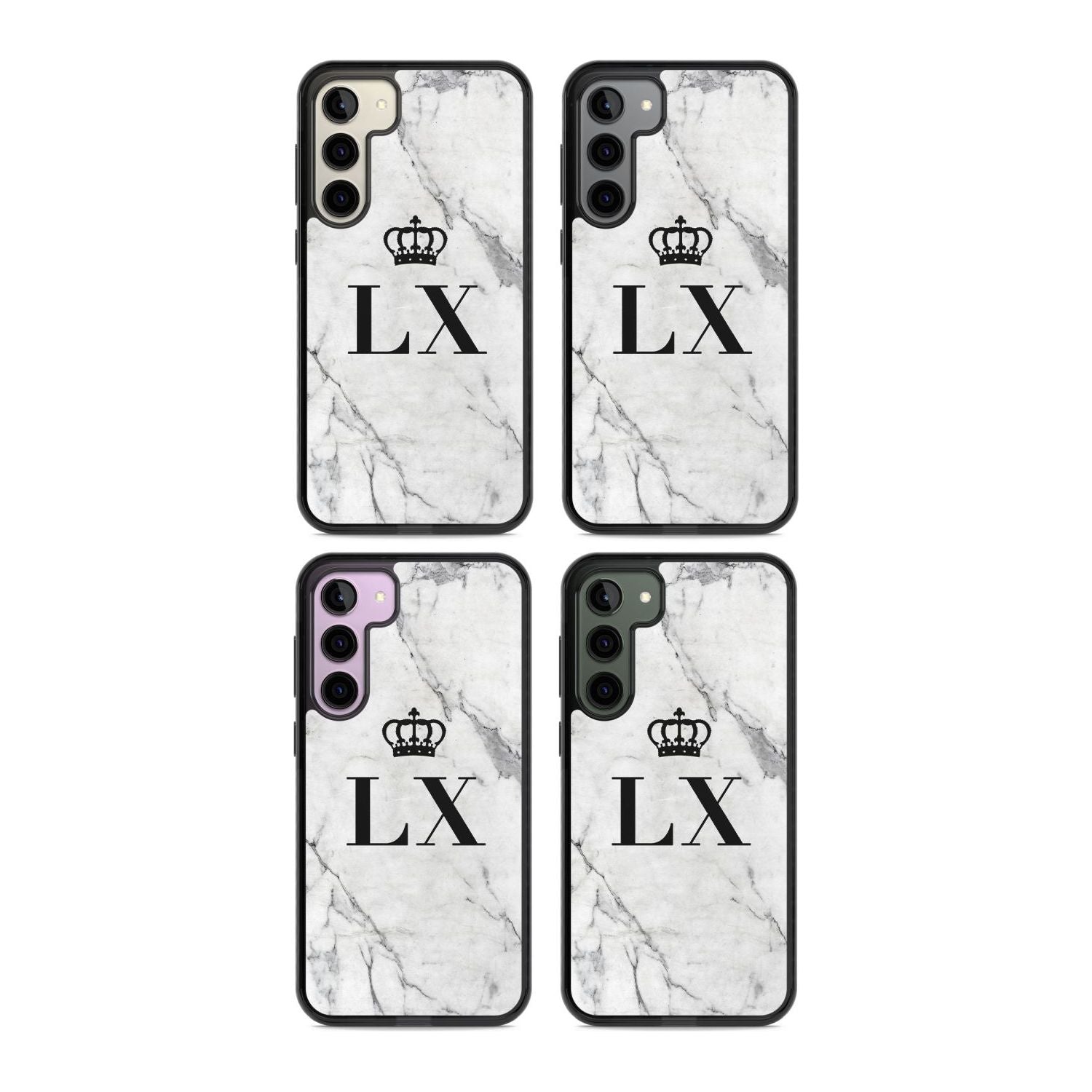 Personalised Initials with Crown on White Marble Custom Phone Case iPhone 15 Pro Max / Black Impact Case,iPhone 15 Plus / Black Impact Case,iPhone 15 Pro / Black Impact Case,iPhone 15 / Black Impact Case,iPhone 15 Pro Max / Impact Case,iPhone 15 Plus / Impact Case,iPhone 15 Pro / Impact Case,iPhone 15 / Impact Case,iPhone 15 Pro Max / Magsafe Black Impact Case,iPhone 15 Plus / Magsafe Black Impact Case,iPhone 15 Pro / Magsafe Black Impact Case,iPhone 15 / Magsafe Black Impact Case,iPhone 14 Pro Max / Black