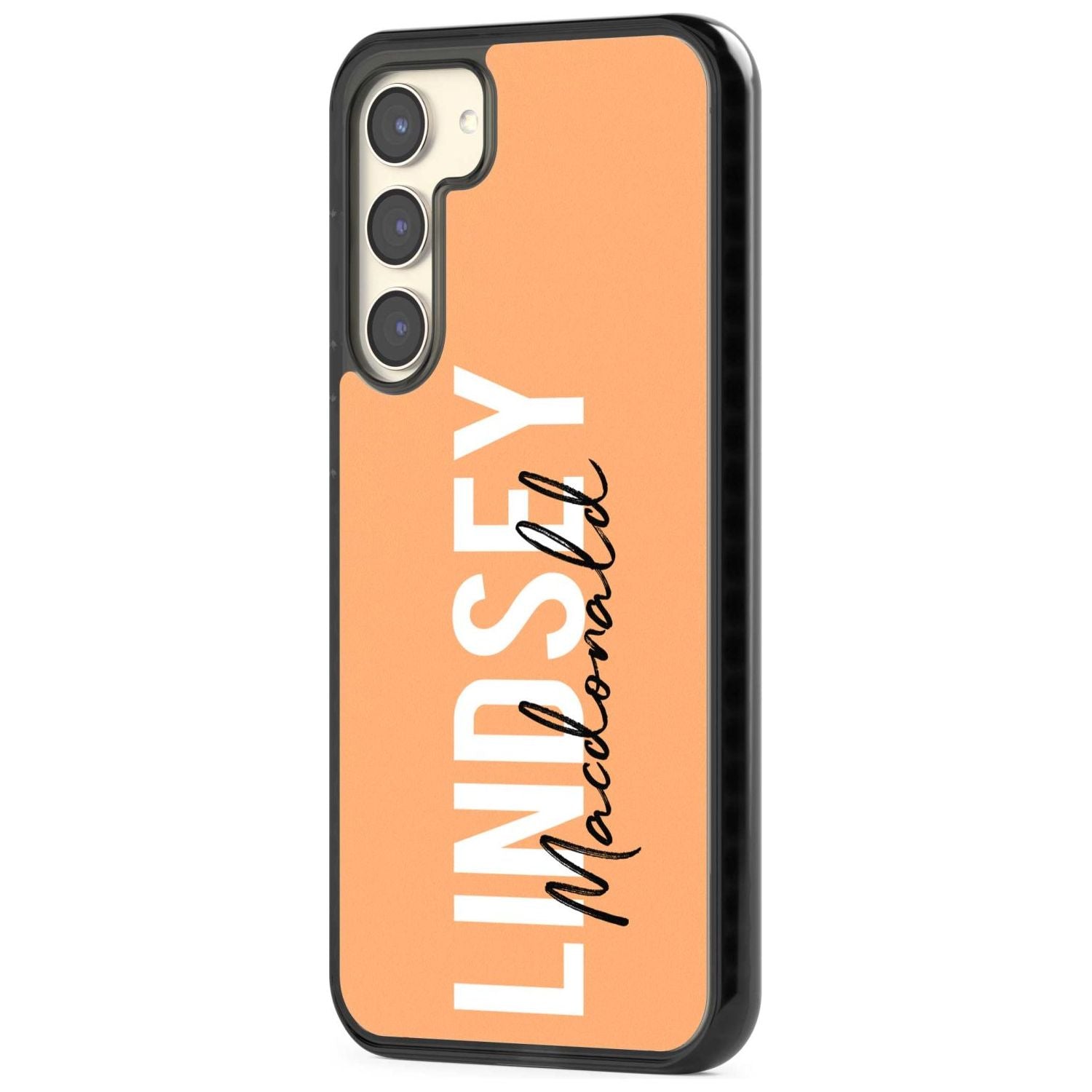 Personalised Bold Name: Peach Custom Phone Case iPhone 15 Pro Max / Black Impact Case,iPhone 15 Plus / Black Impact Case,iPhone 15 Pro / Black Impact Case,iPhone 15 / Black Impact Case,iPhone 15 Pro Max / Impact Case,iPhone 15 Plus / Impact Case,iPhone 15 Pro / Impact Case,iPhone 15 / Impact Case,iPhone 15 Pro Max / Magsafe Black Impact Case,iPhone 15 Plus / Magsafe Black Impact Case,iPhone 15 Pro / Magsafe Black Impact Case,iPhone 15 / Magsafe Black Impact Case,iPhone 14 Pro Max / Black Impact Case,iPhone