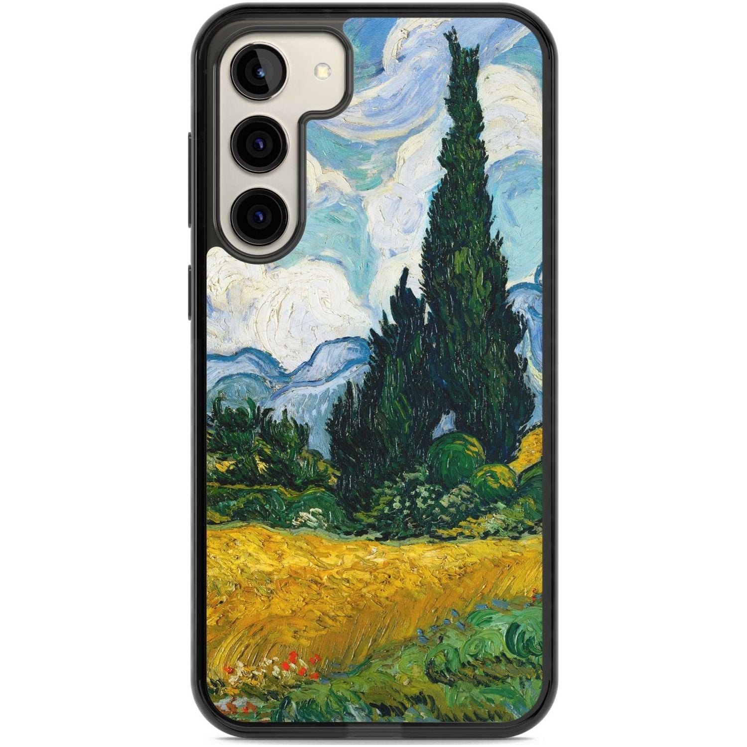 Wheat Field With Cypresses By Vincent Van Gogh