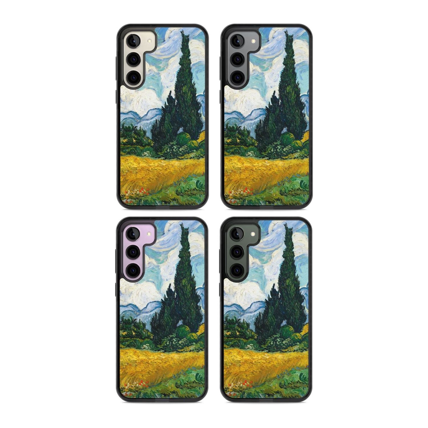 Wheat Field With Cypresses By Vincent Van Gogh