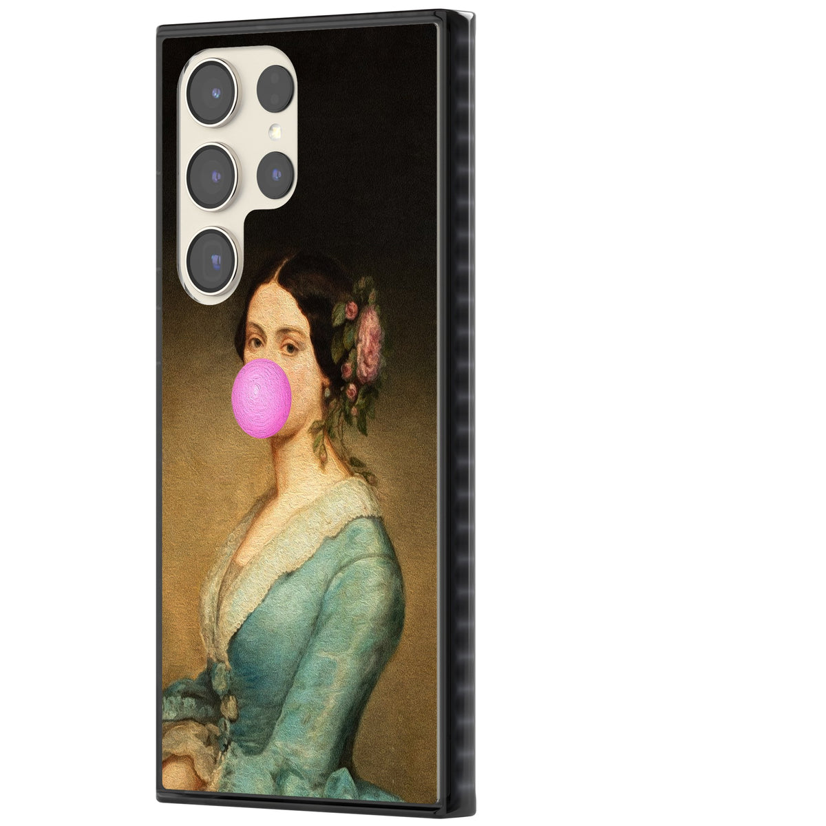 Duchess Bubble Samsung S22 Ultra / Samsung S23 Ultra / Samsung S24 Ultra Impact Black Phone Case side