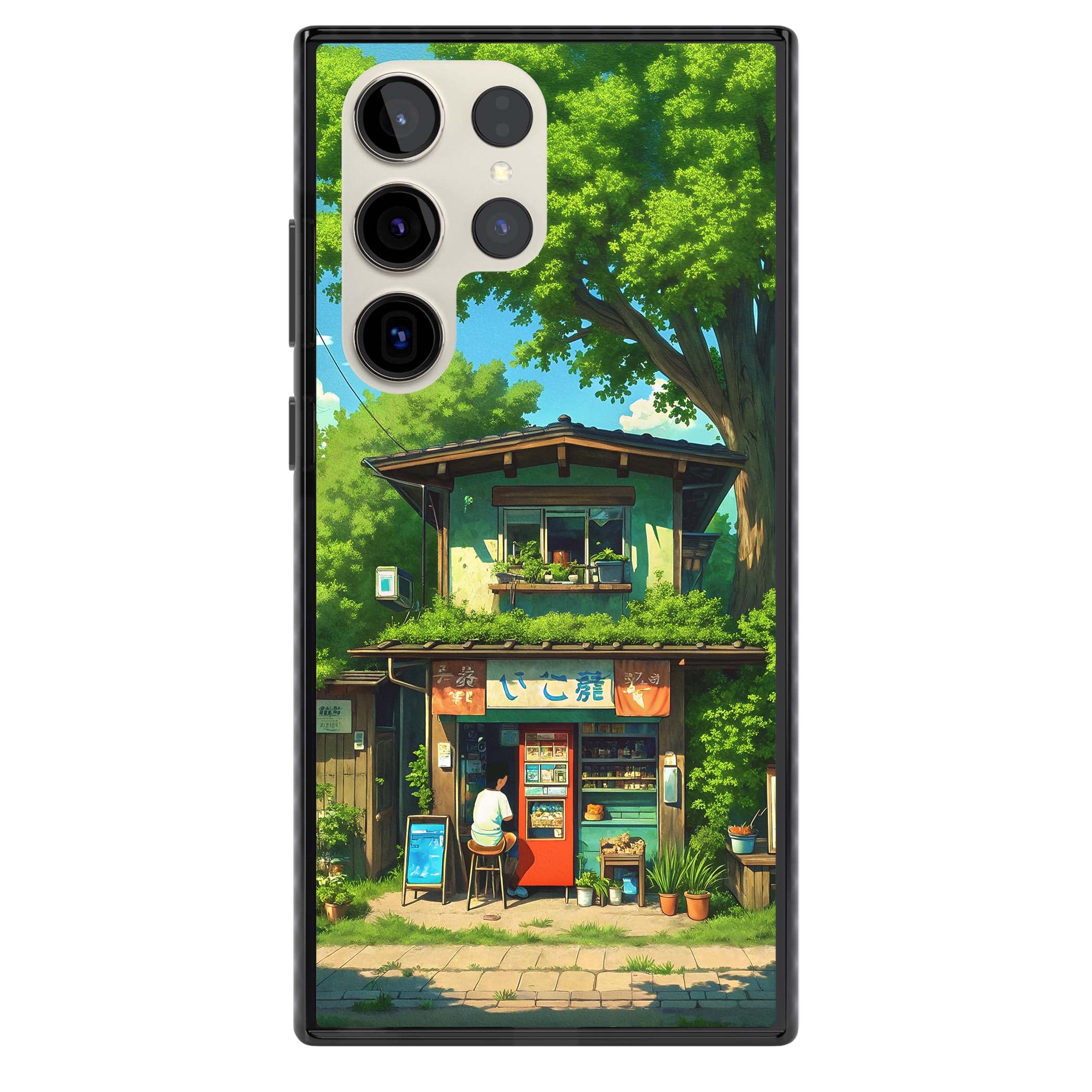 Countryside Kiosk for her iPhone case | Black Impact case for Samsung Galaxy S24 Ultra, Samsung Galaxy S23 Ultra, Samsung Galaxy S22 Ultra