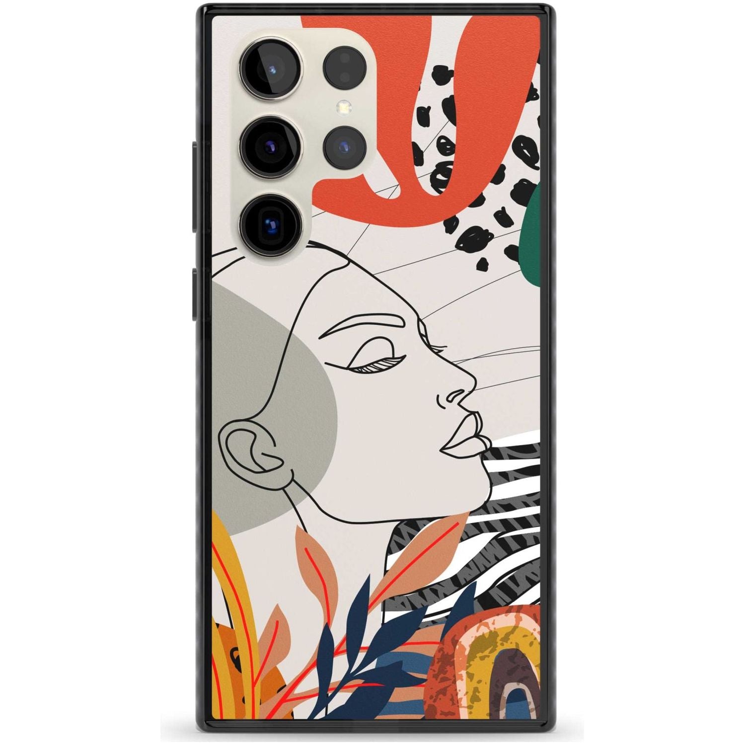 Girl Gone Wild Phone Case Samsung S22 Ultra / Black Impact Case,Samsung S23 Ultra / Black Impact Case Blanc Space