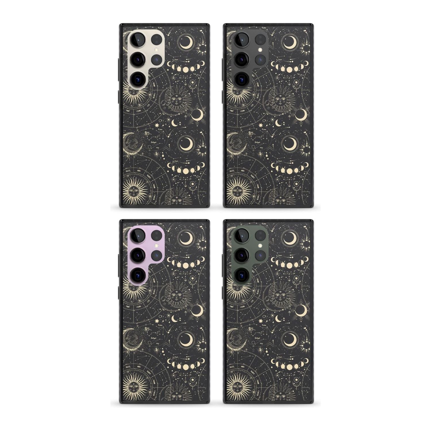 Celestial Suns, Moons & Zodiacs