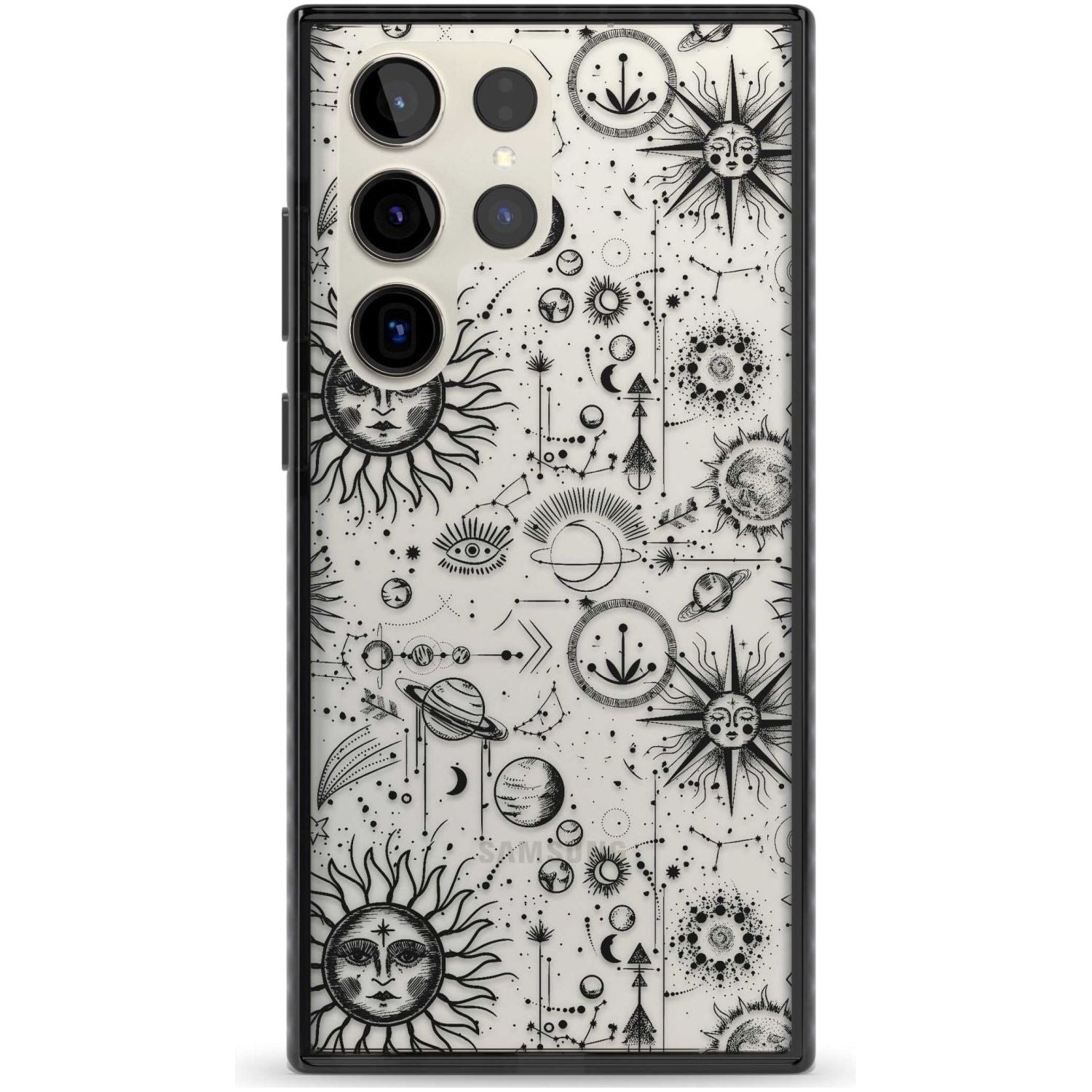 Cosmic Sun & Planets Zodiac