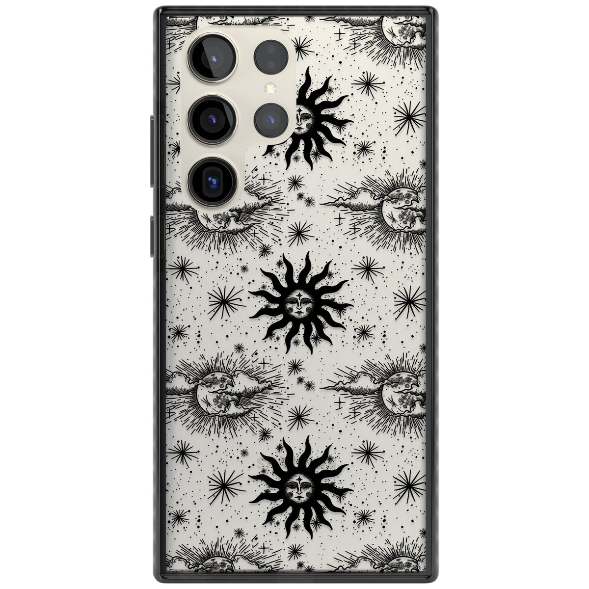 MERGE Samsung S22 Ultra / Samsung S23 Ultra / Samsung S24 Ultra Impact Black Phone Case front