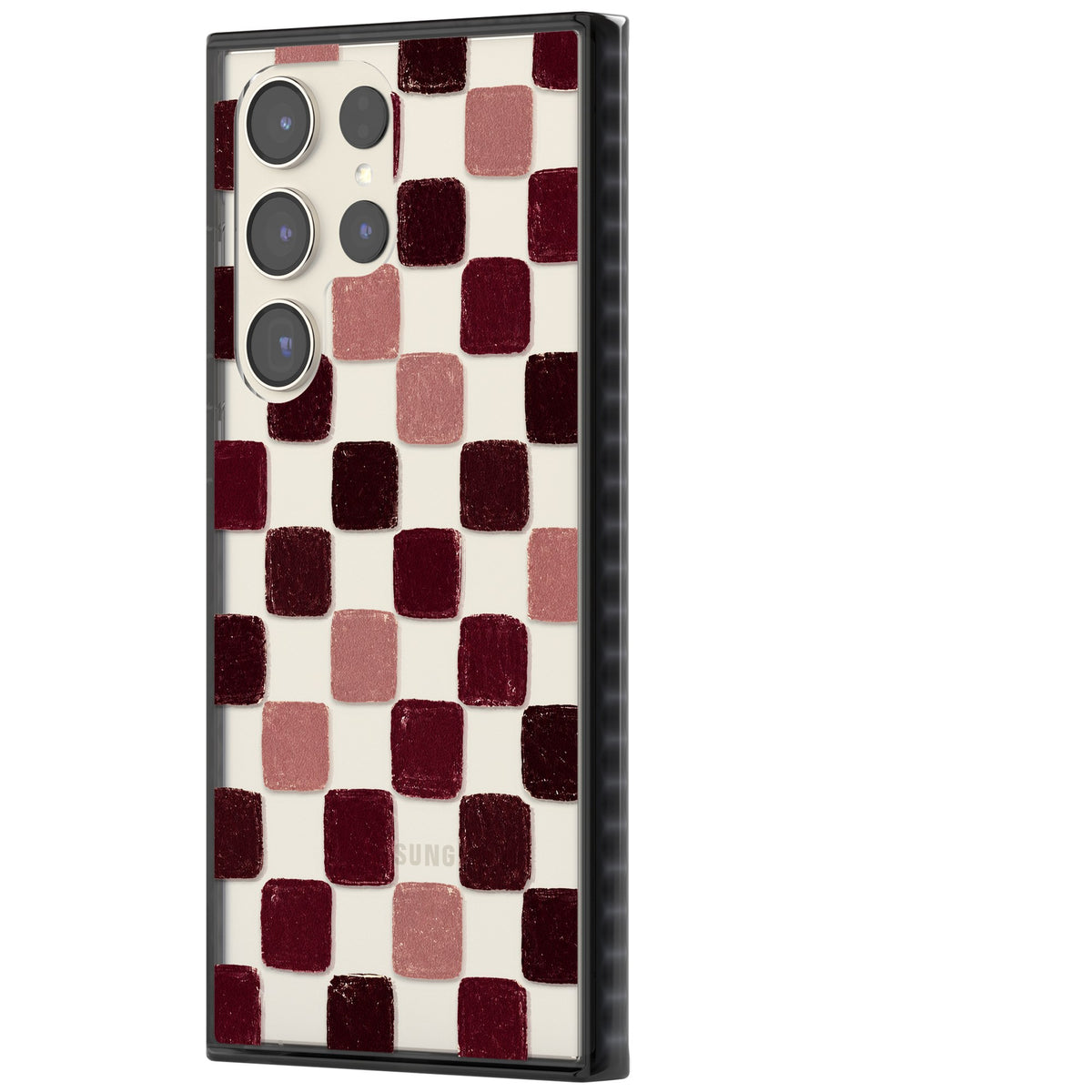 Date Swatches Samsung S22 Ultra / Samsung S23 Ultra / Samsung S24 Ultra Impact Black Phone Case side