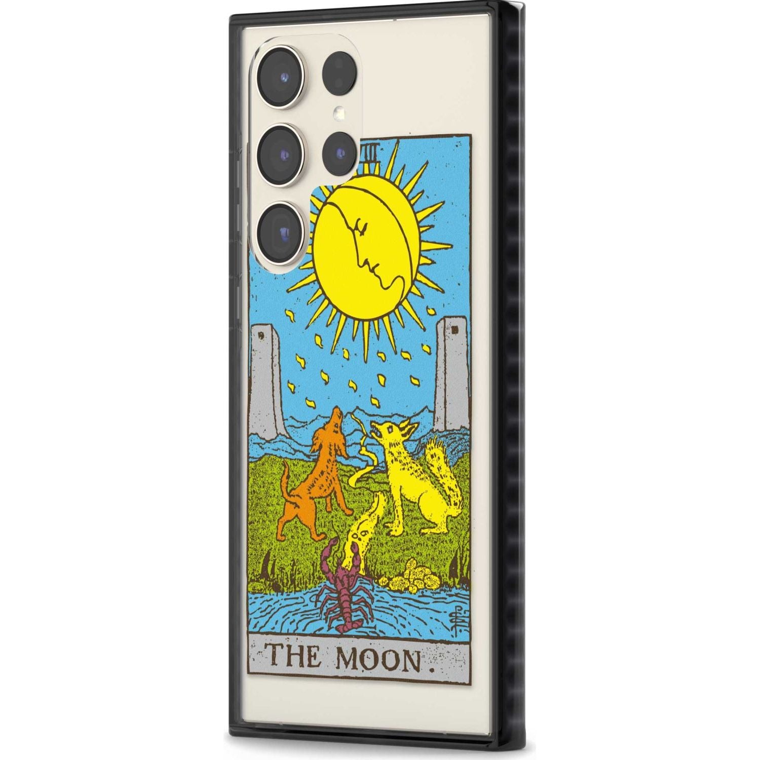 Personalised The Moon Tarot Card - Colour Custom Phone Case iPhone 15 Pro Max / Black Impact Case,iPhone 15 Plus / Black Impact Case,iPhone 15 Pro / Black Impact Case,iPhone 15 / Black Impact Case,iPhone 15 Pro Max / Impact Case,iPhone 15 Plus / Impact Case,iPhone 15 Pro / Impact Case,iPhone 15 / Impact Case,iPhone 15 Pro Max / Magsafe Black Impact Case,iPhone 15 Plus / Magsafe Black Impact Case,iPhone 15 Pro / Magsafe Black Impact Case,iPhone 15 / Magsafe Black Impact Case,iPhone 14 Pro Max / Black Impact