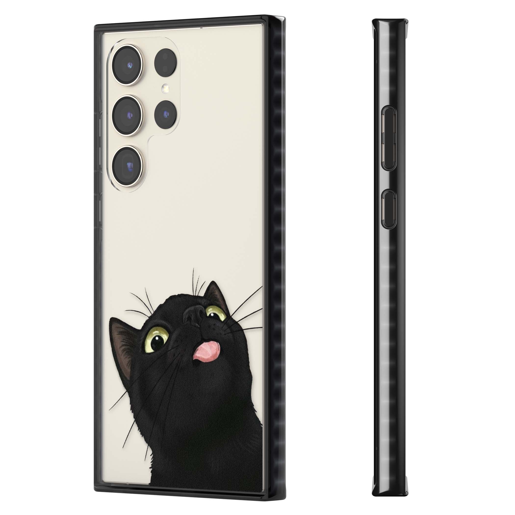 Black Cat Energy for her iPhone case | Black Impact case for Samsung Galaxy S24 Ultra, Samsung Galaxy S23 Ultra, Samsung Galaxy S22 Ultra