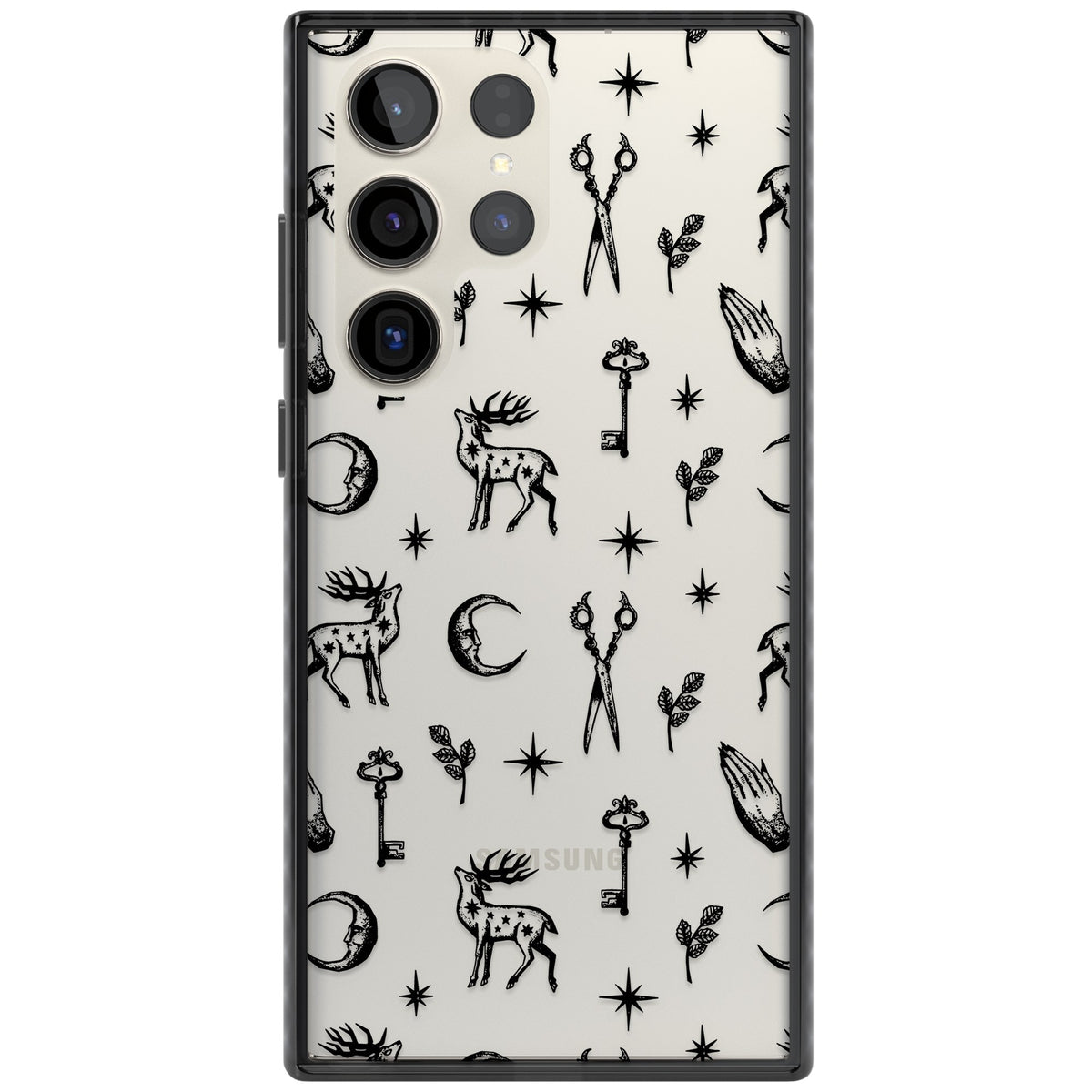 Forest Rituals & Relics Samsung S22 Ultra / Samsung S23 Ultra / Samsung S24 Ultra Impact Black Phone Case front