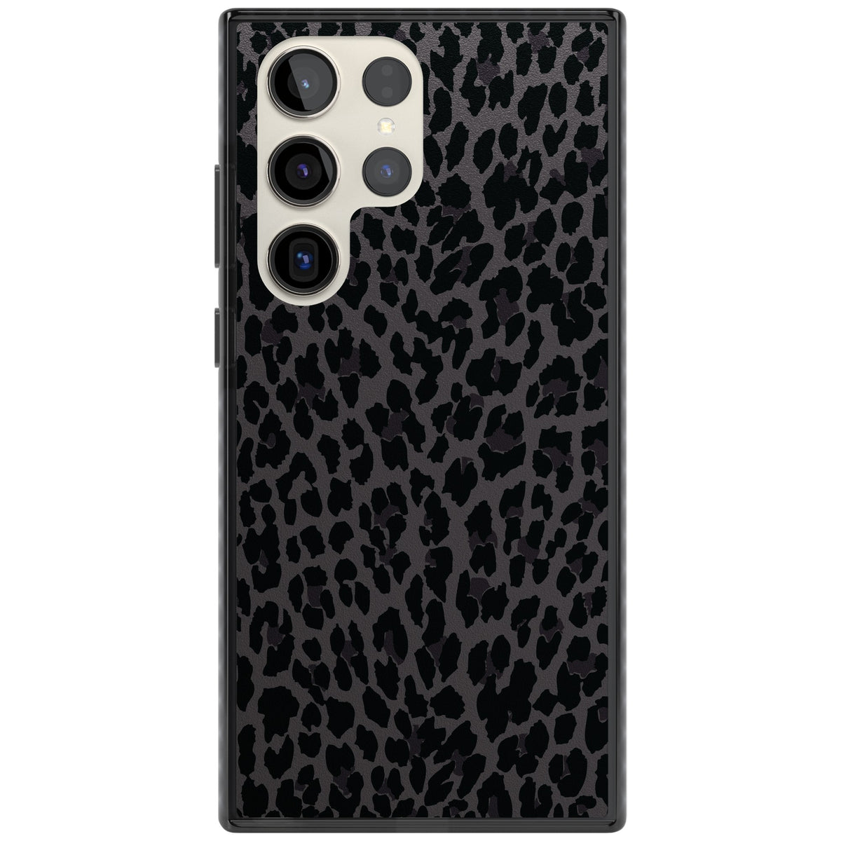 Dark Animal Print Samsung S22 Ultra / Samsung S23 Ultra / Samsung S24 Ultra Impact Black Phone Case front