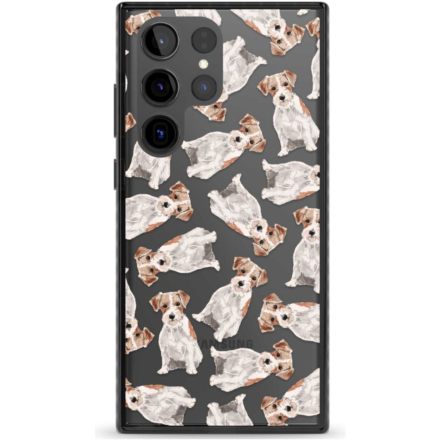 Whimsical Wirehaired Jack Russell